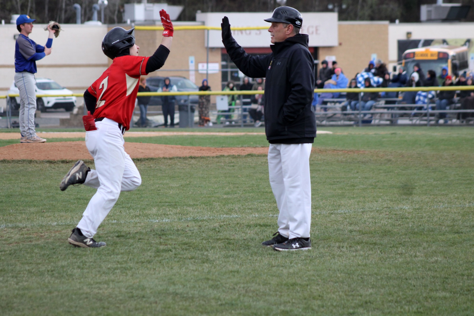 Coach Greely & Mikey Timinski