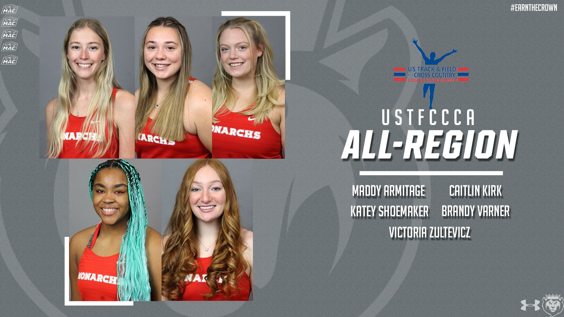 Women's Outdoor Track & Field All-Region 2025