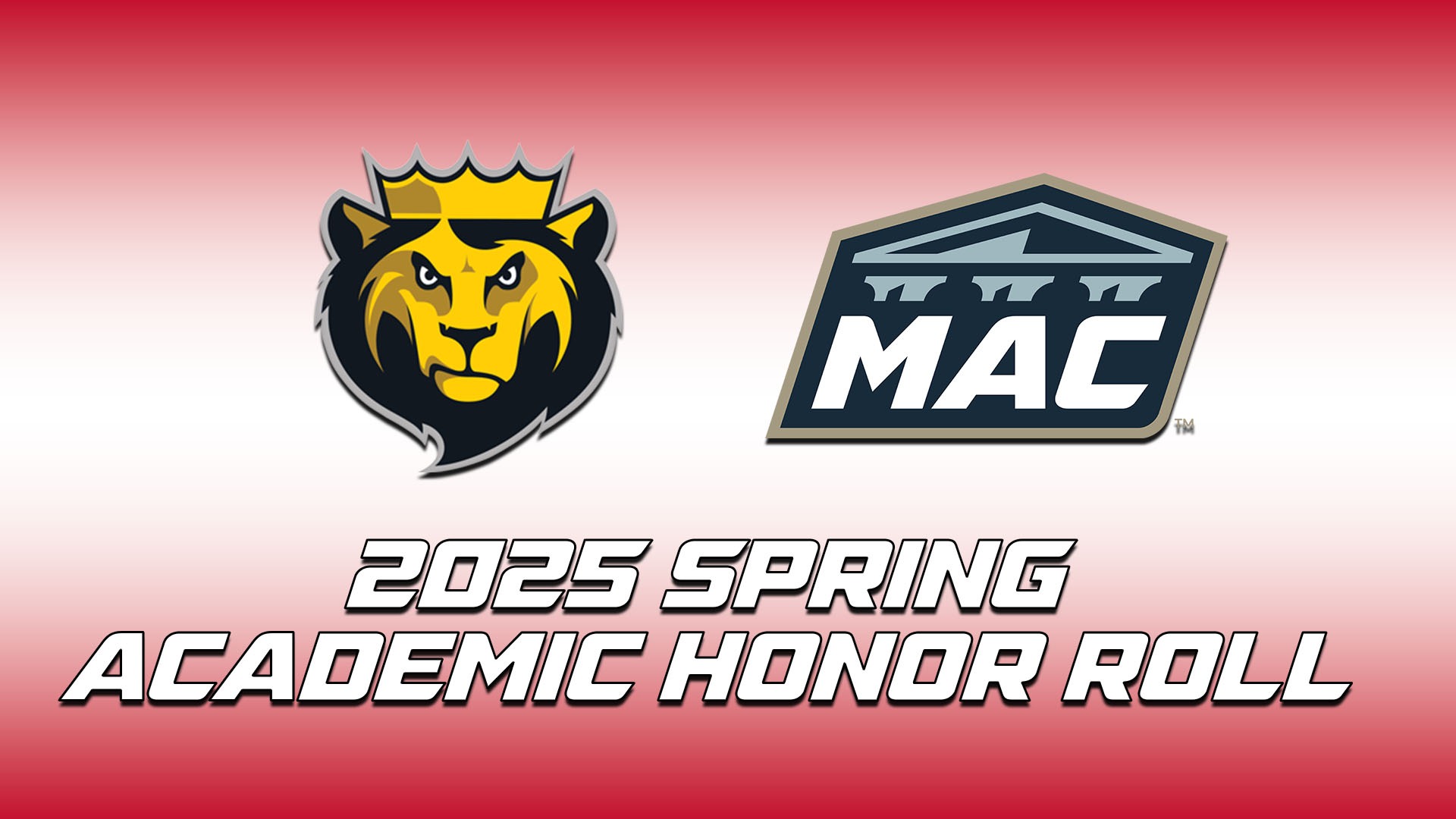 2025 Spring MAC Academic Honor Roll