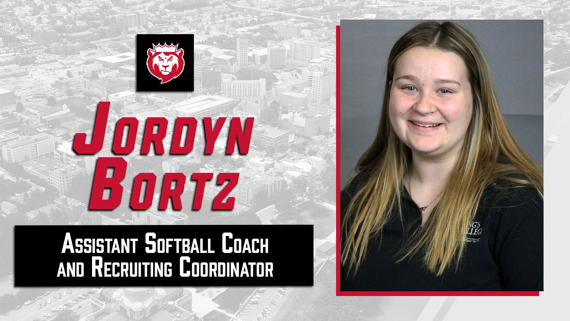 Jordyn Bortz Assistant Softball Coach Hire Release