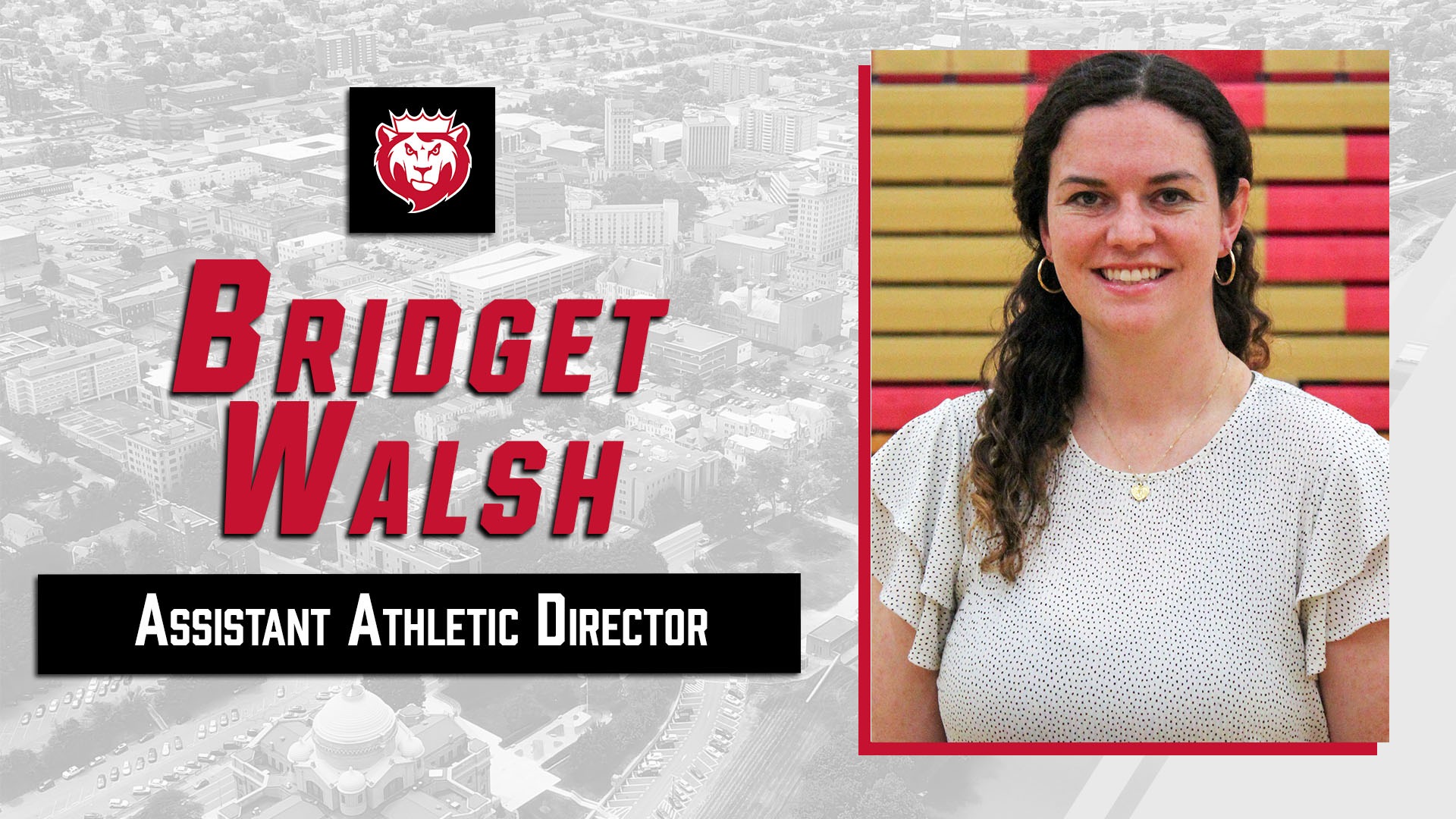 Bridget Walsh - Assistant Athletic Director Hire Release