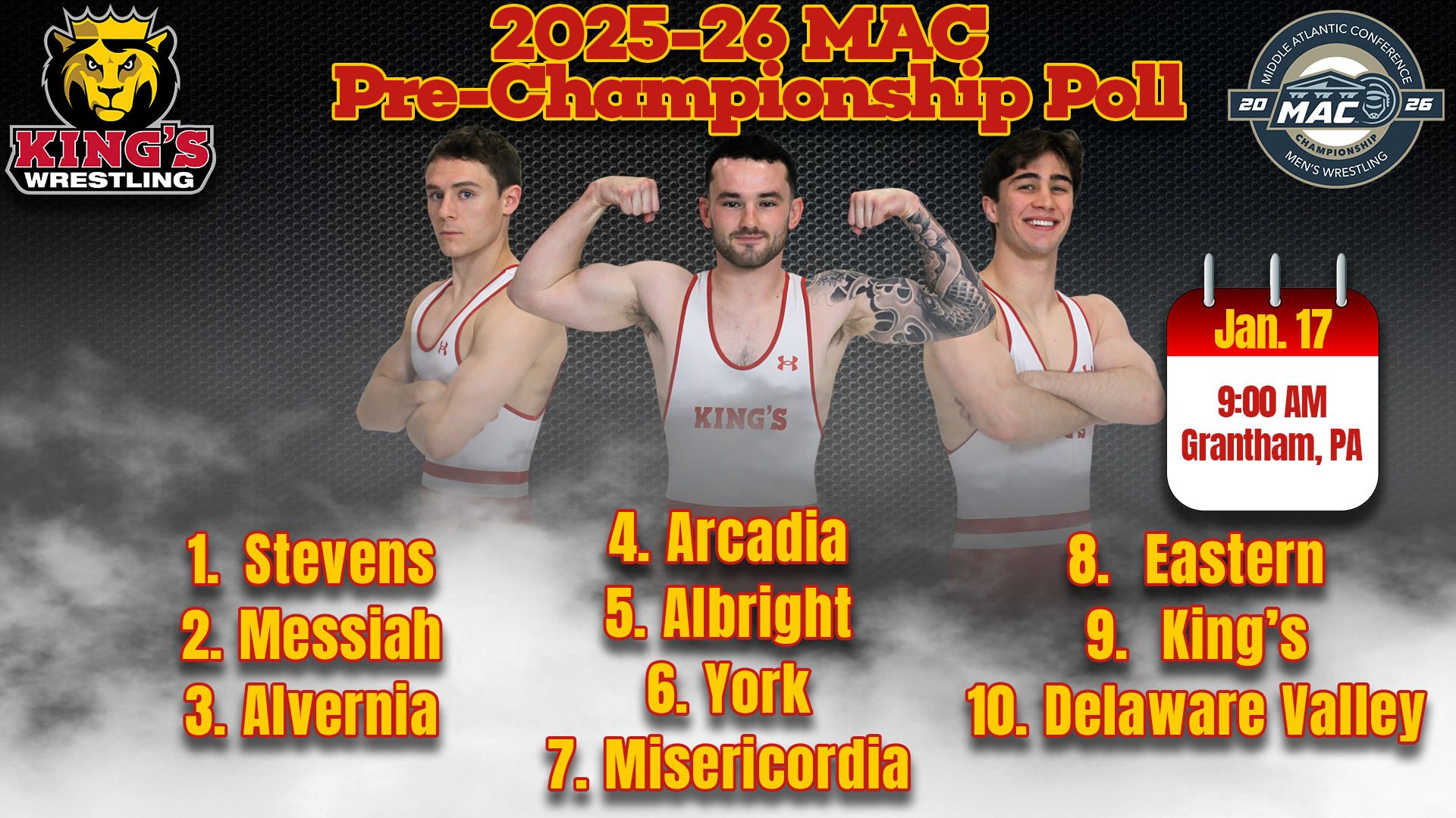 MAC PReChampionship POLL Graphic