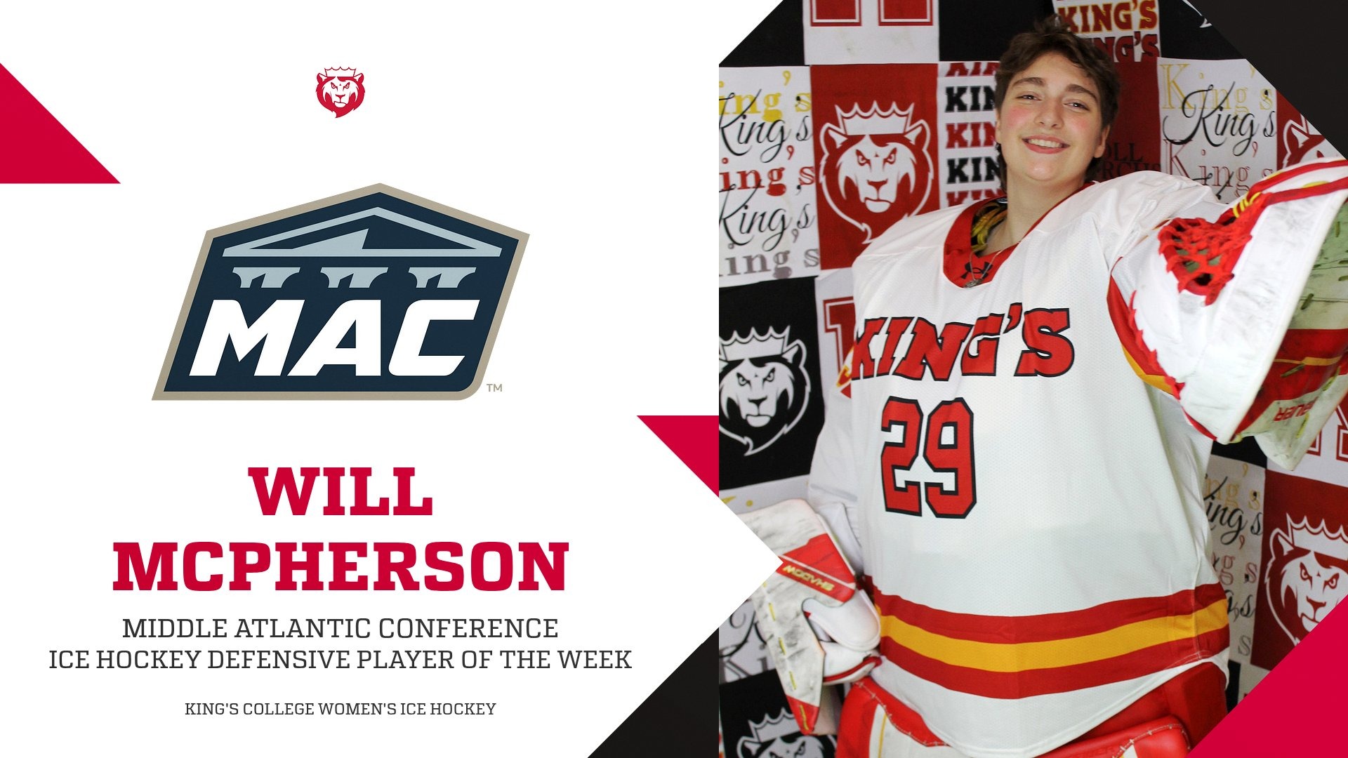 McPherson Defensive POTW 1/27