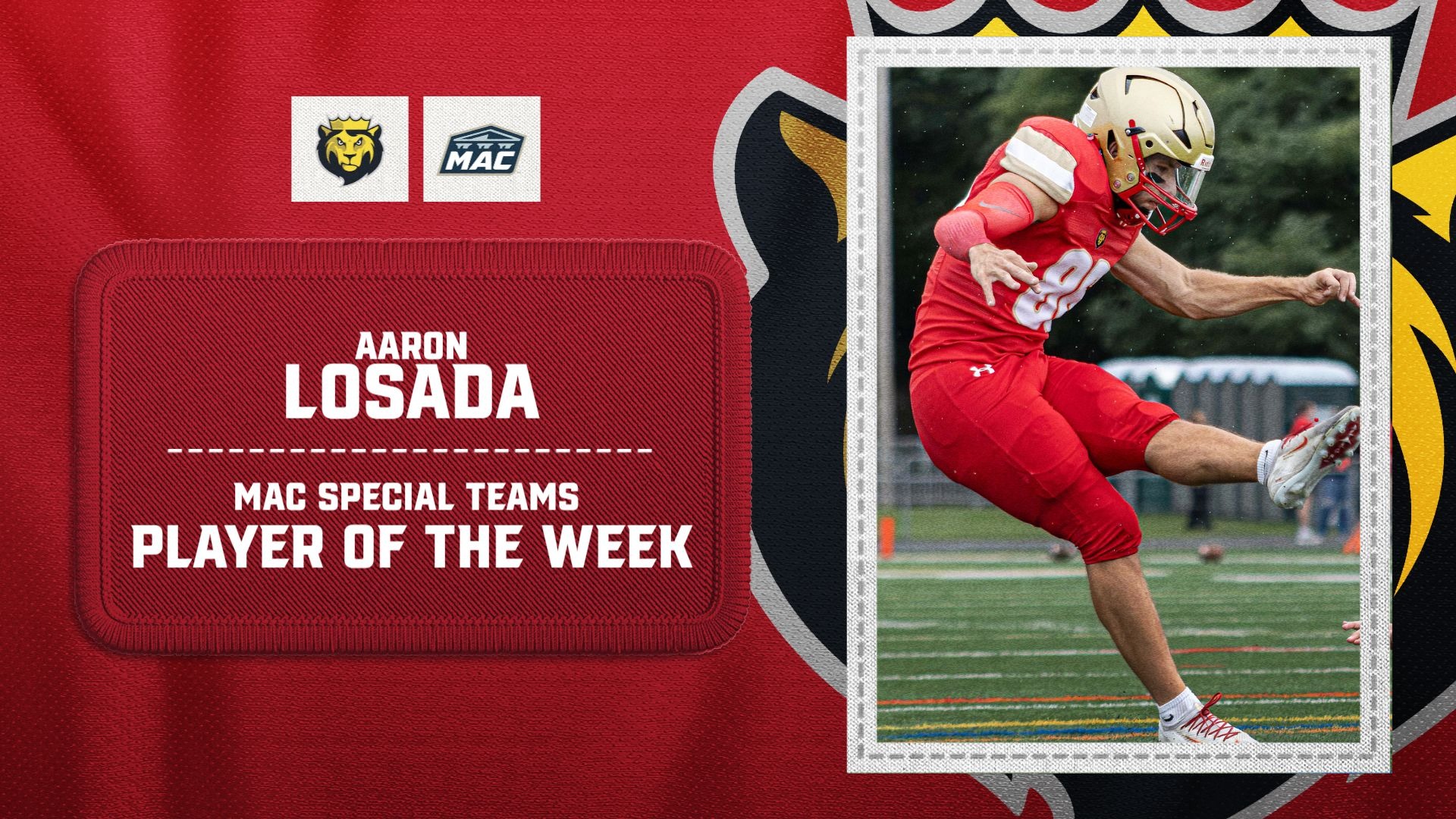 MAC Special Teams Player of the Week