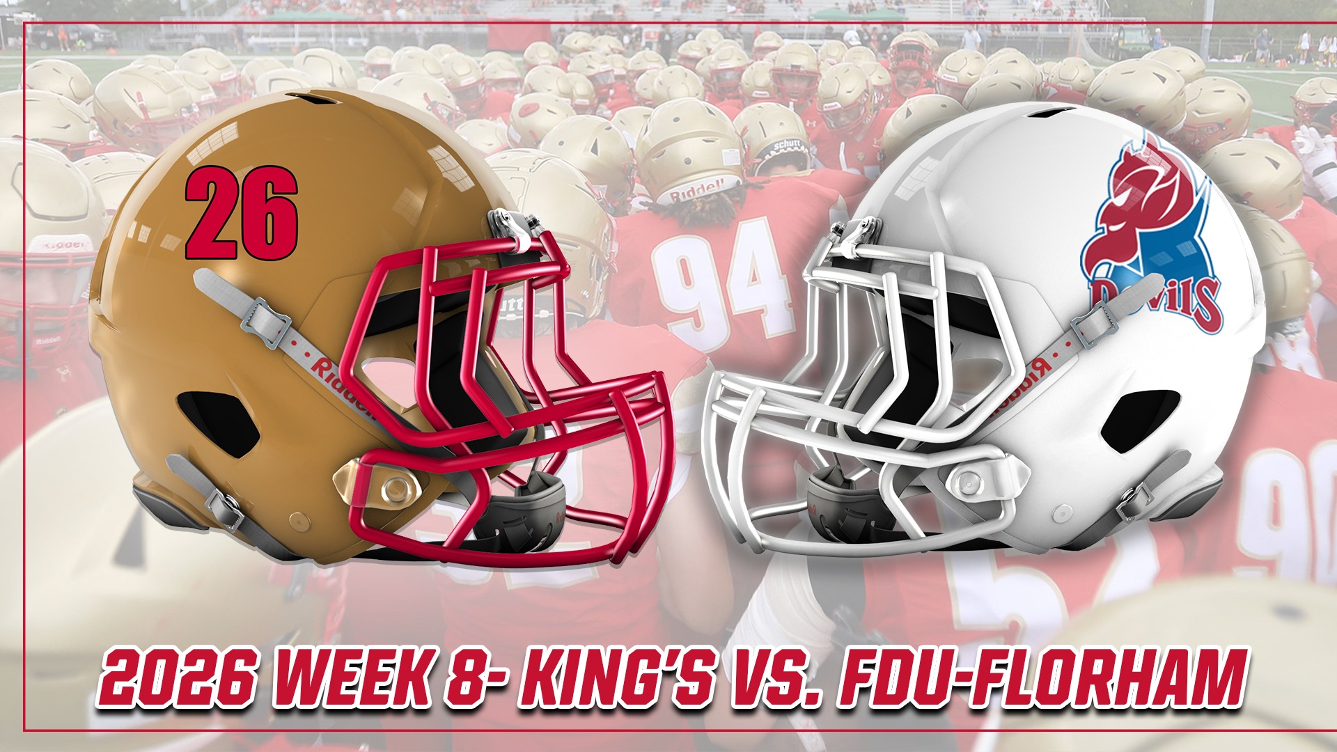 Game Notes Cover Week 8 at FDU-Florham