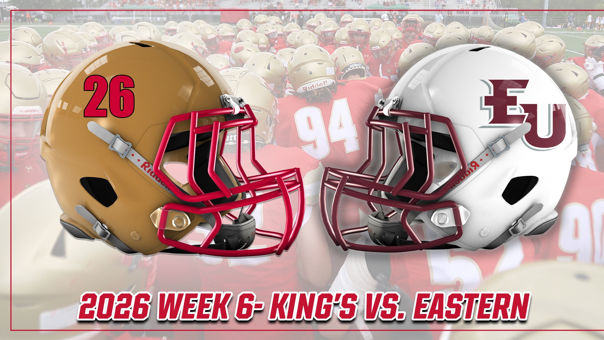 Game Notes Cover Week 6 vs. Eastern
