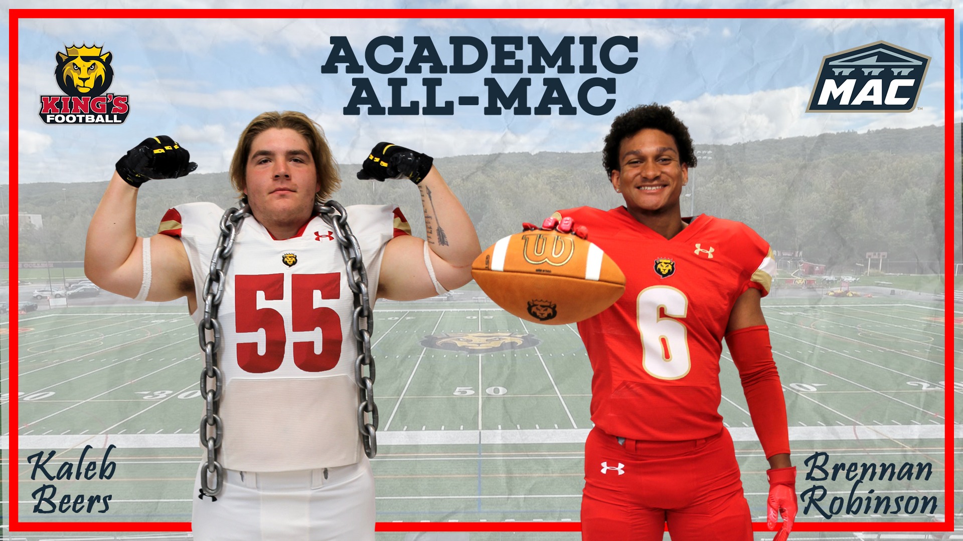 2025 Football Academic All-MAC