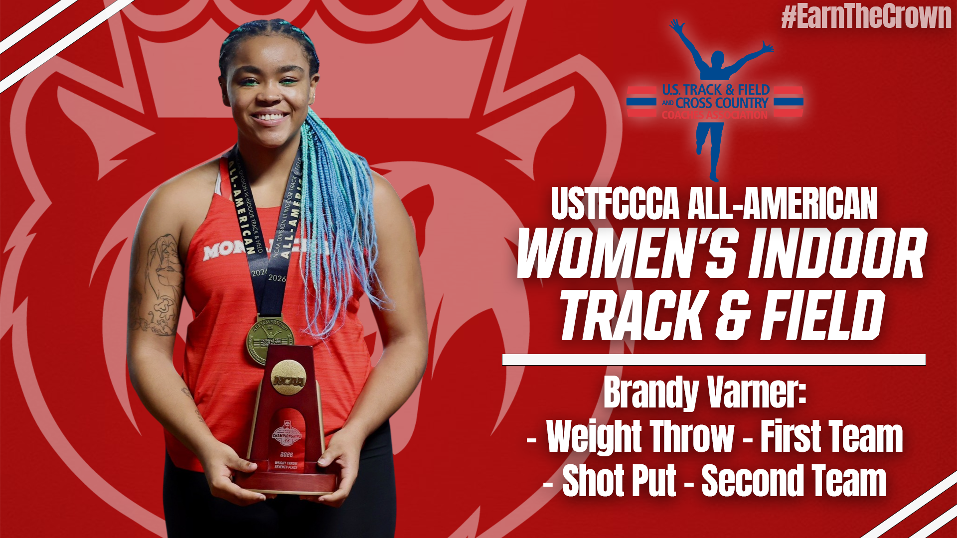 Brandy Varner USTFCCCA All-American