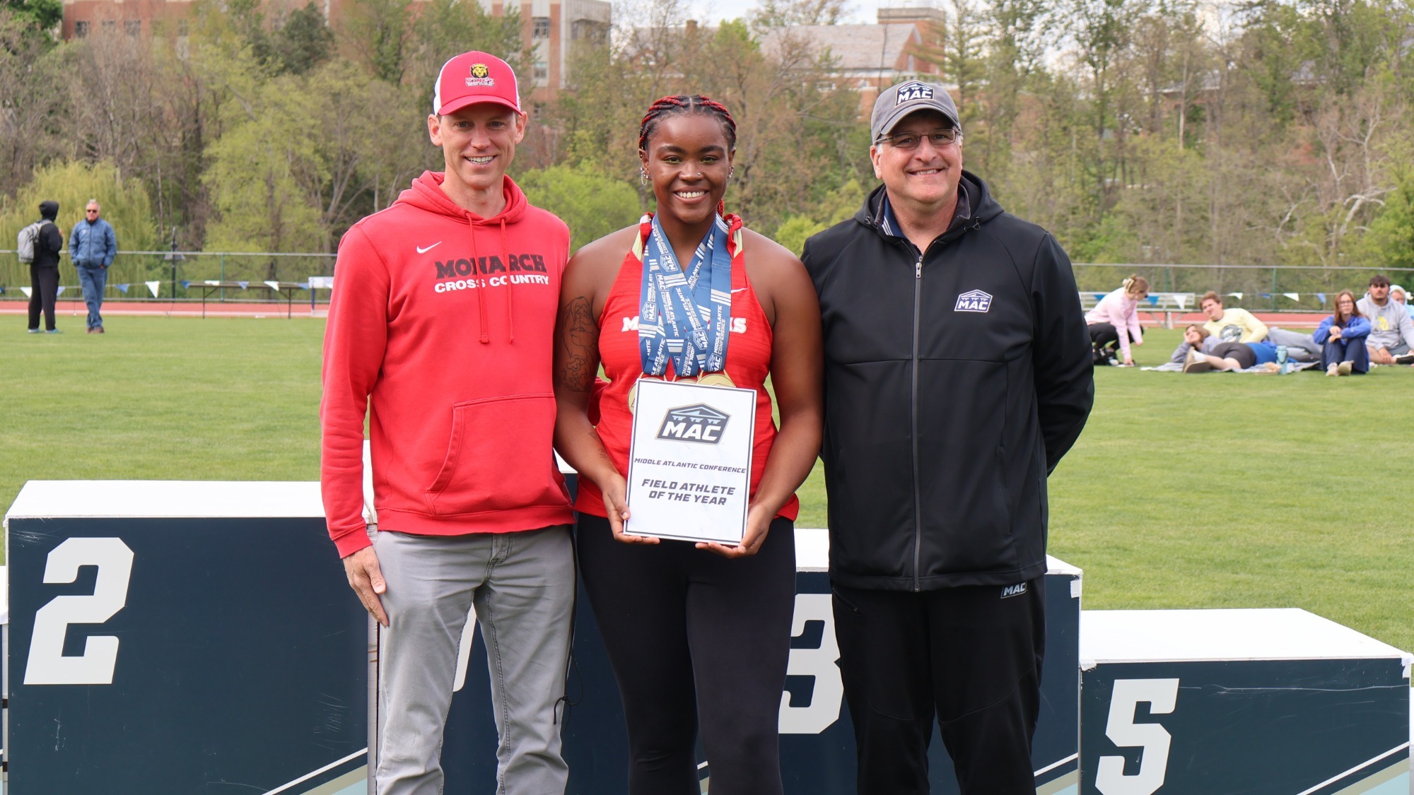 Brandy Varner 2026 MAC Outdoor Field Athlete of the Year