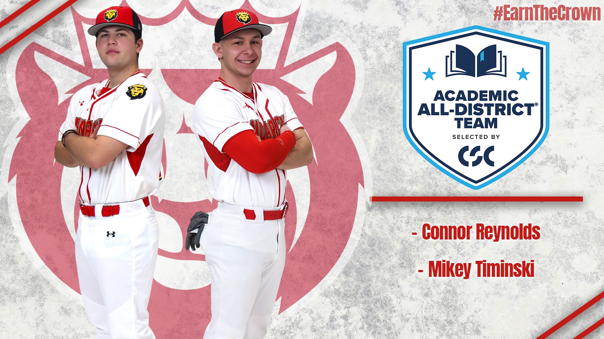 Baseball CSC Academic All-District