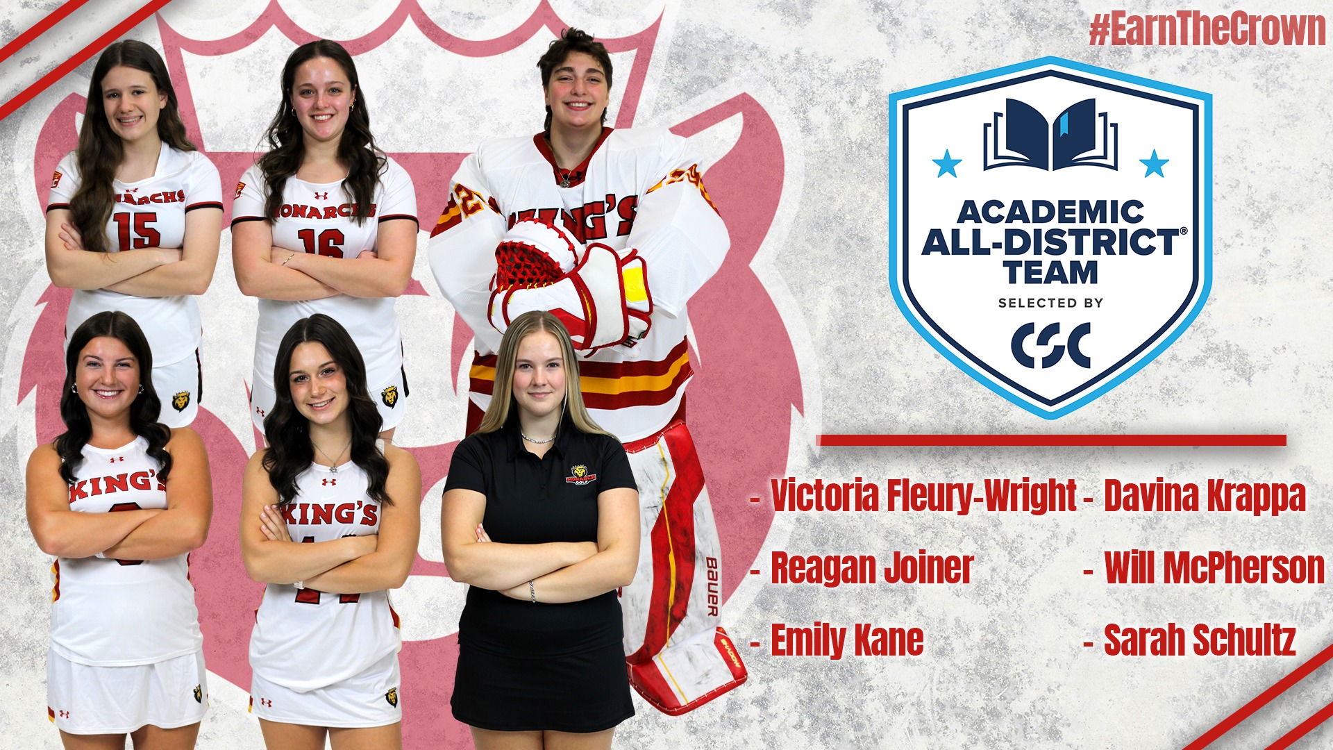 2026 CSC Academic All-District Women's At-Large