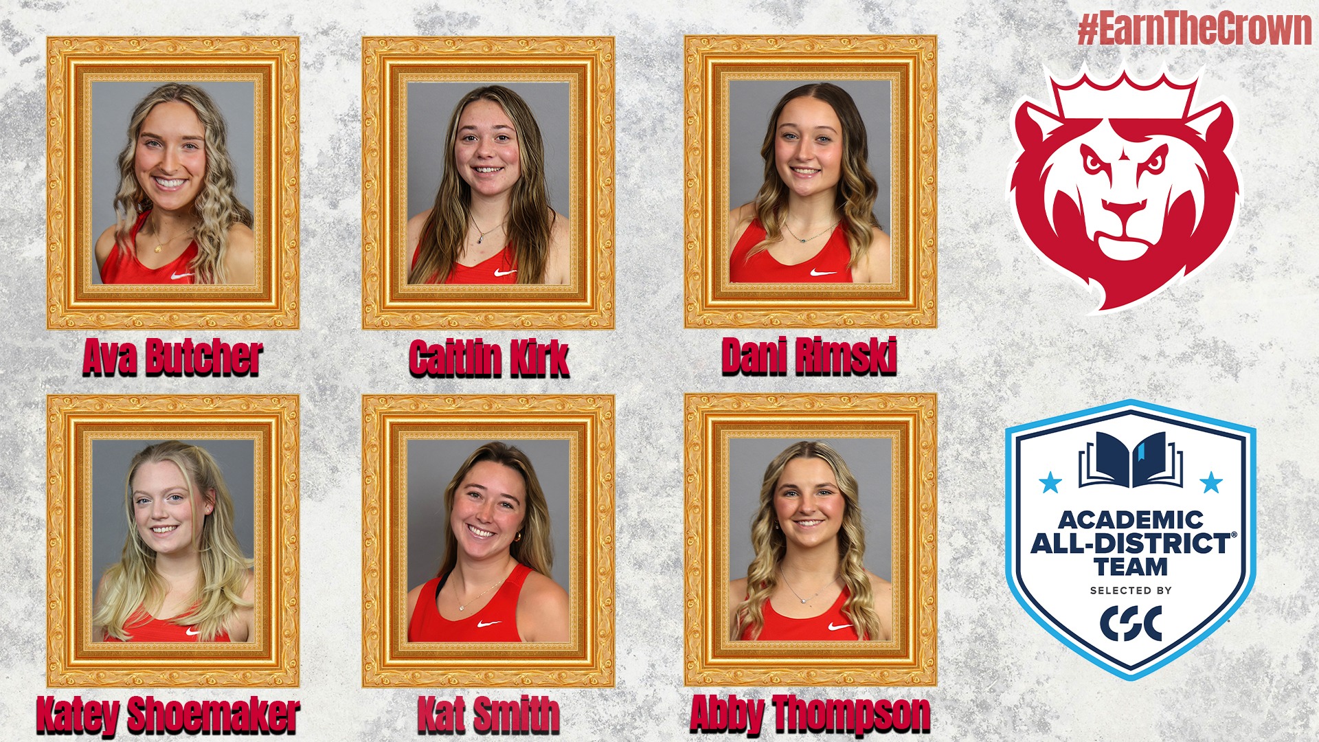 2026 CSC Academic All-District Women's Track & Field
