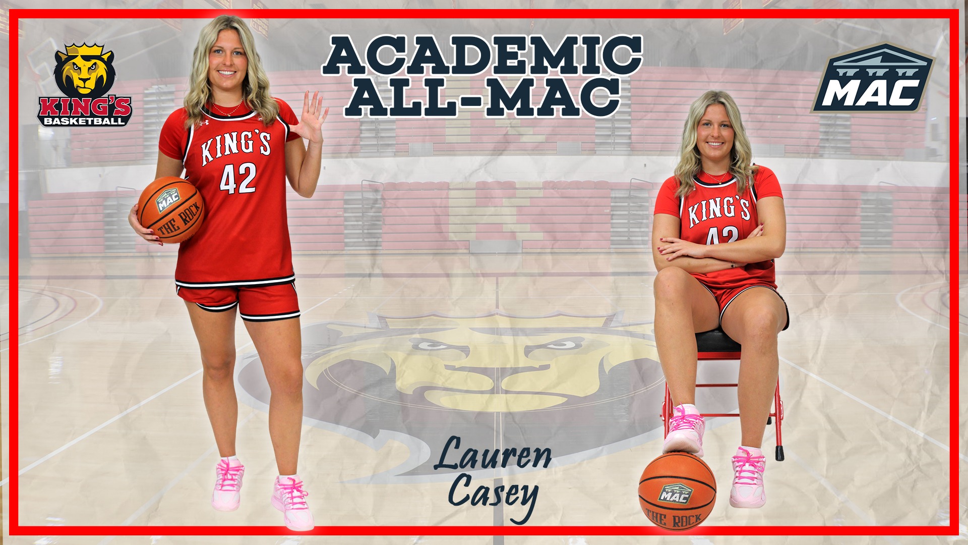 Lauren Casey Academic All-MAC