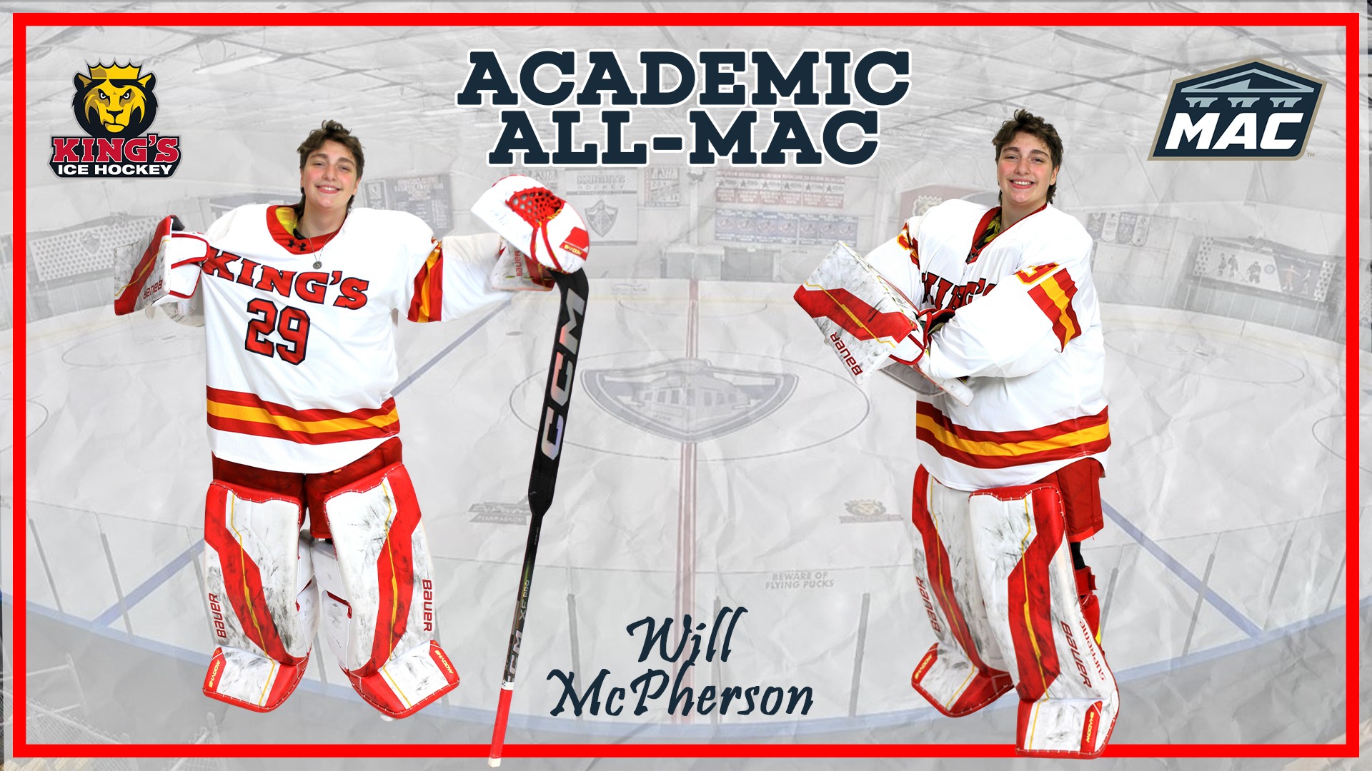 Will McPherson Academic All-MAC