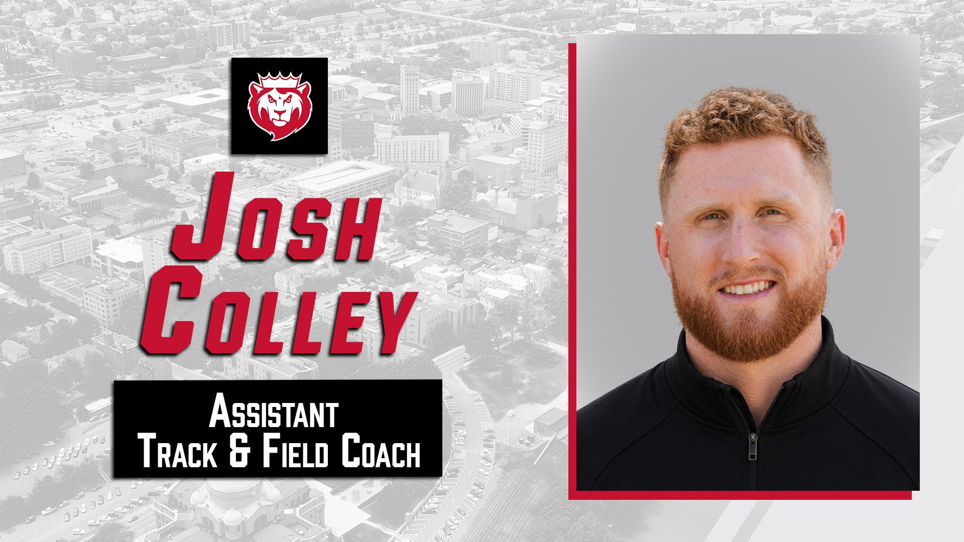 Josh Colley - Assistant Track & Field Coach Release