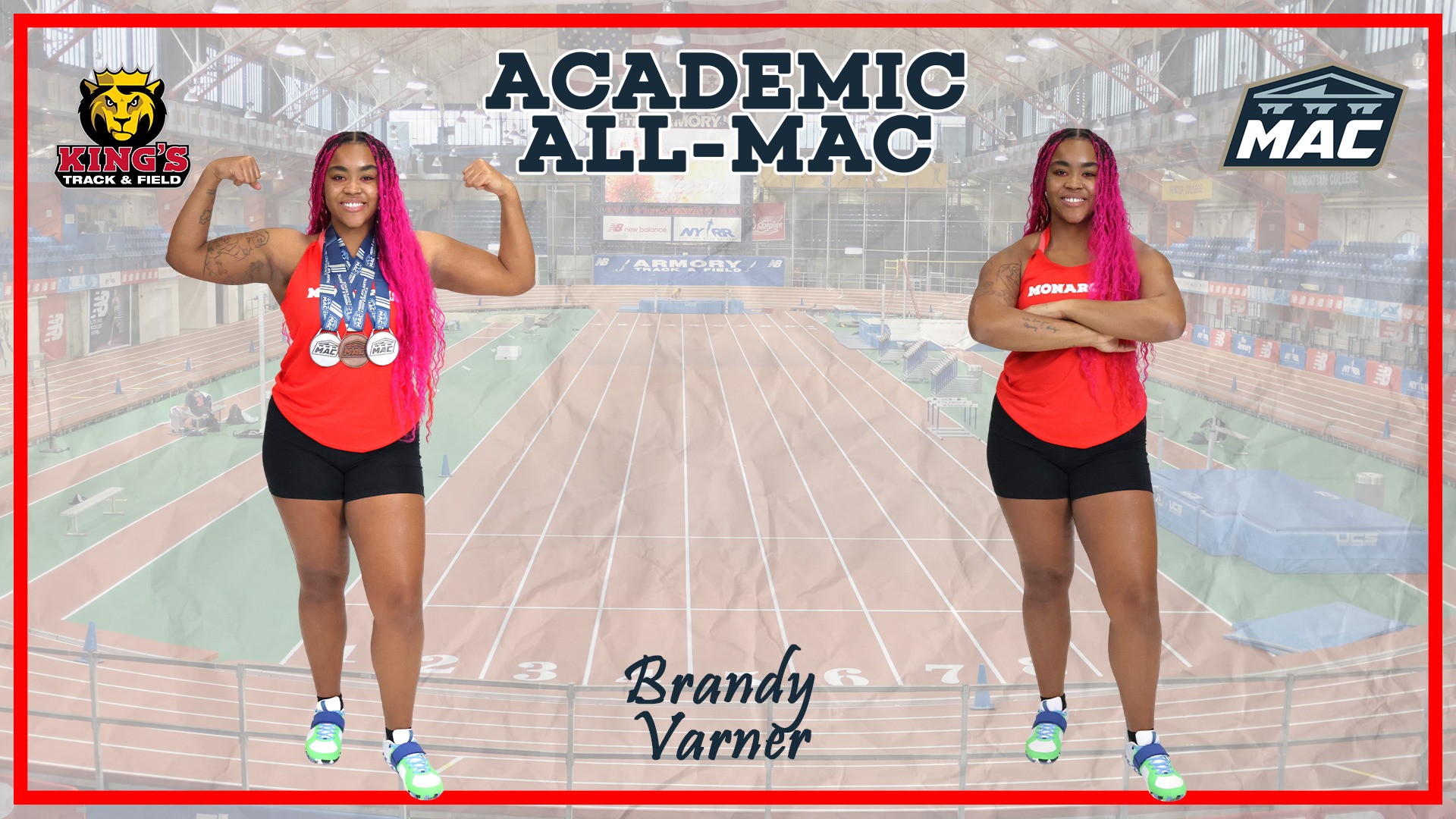 Brandy Varner Academic All-MAC