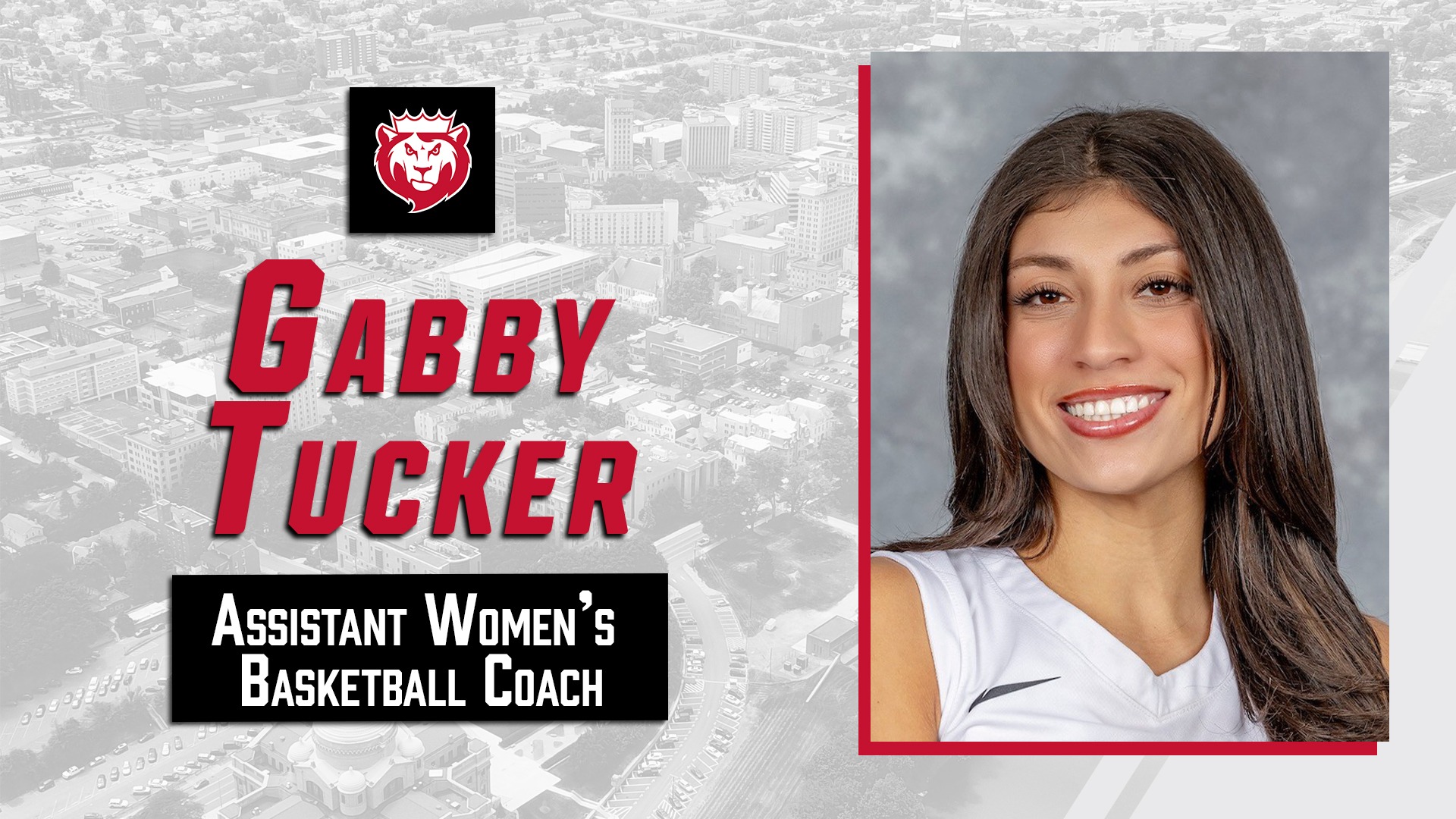 Gabby Tucker - Assistant Women's Basketball Coach Release