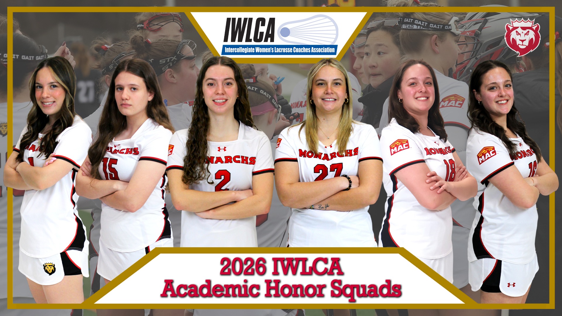  IWLCA 2026 Academic Honor Squads