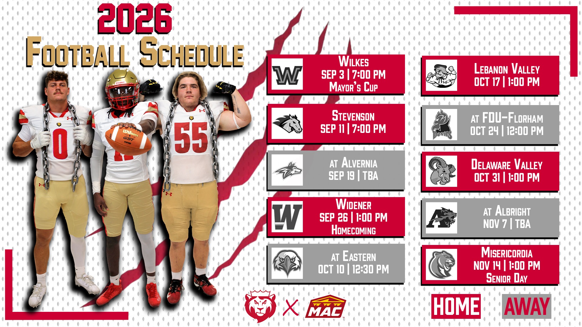 2026 Football Schedule Release