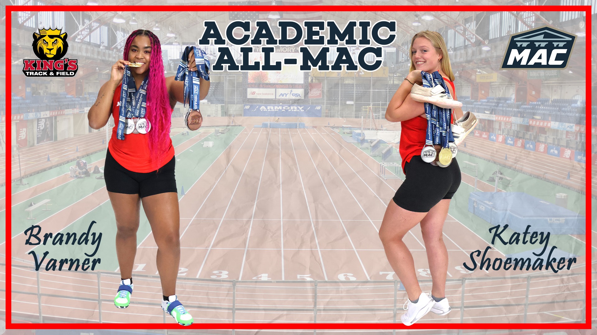 Varner & Shoemaker Outdoor Track & Field Academic All-MAC