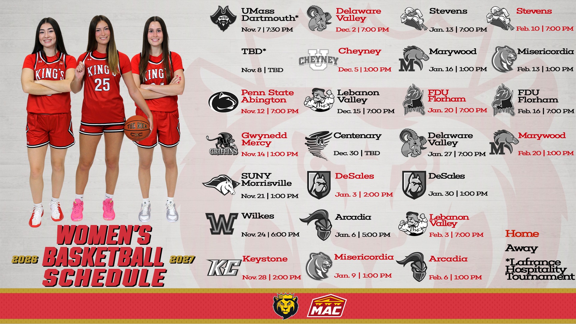 2026-27 WBB Schedule Graphic