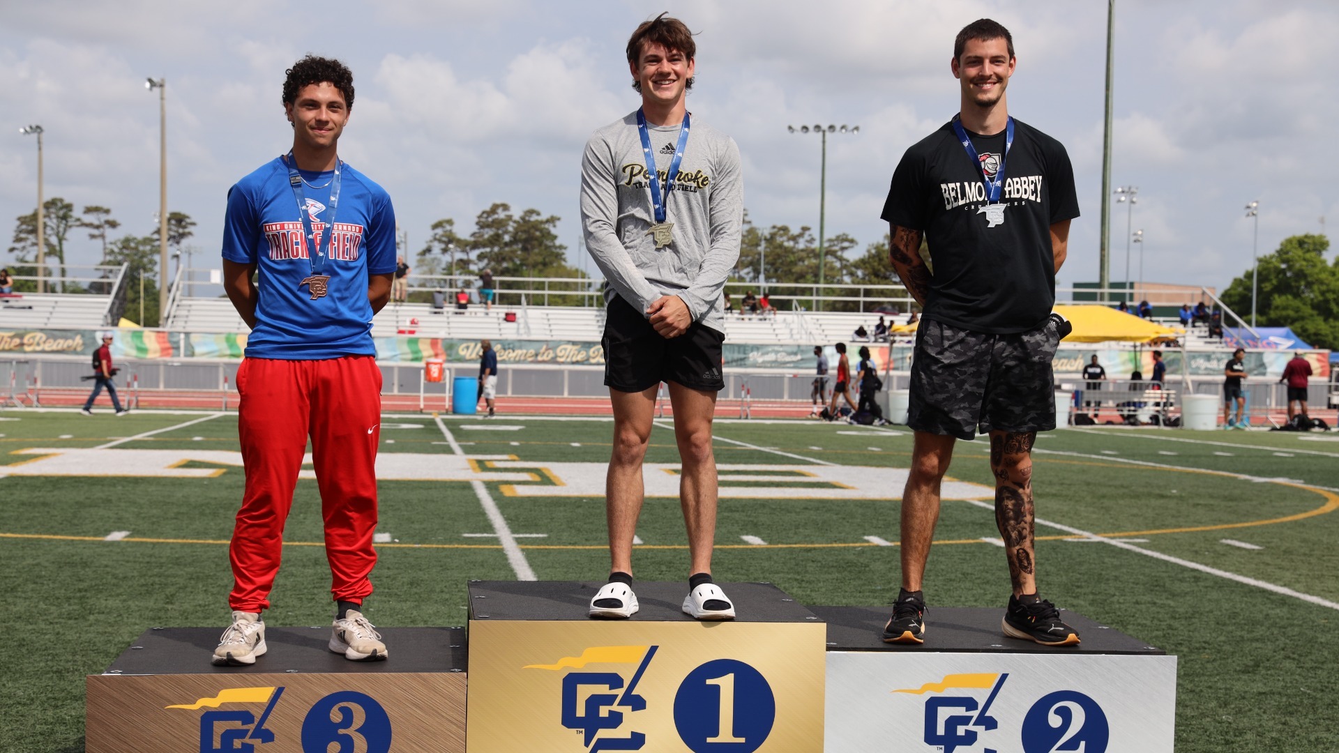 Nathan Rosson podium at Conference Carolinas