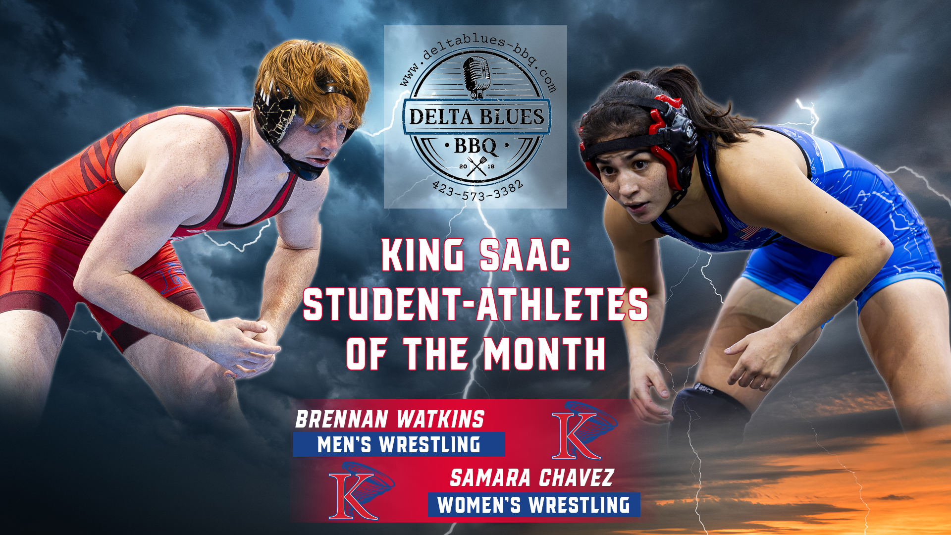 SAAC AOTM March - Brennan Watkins and Samara Chavez