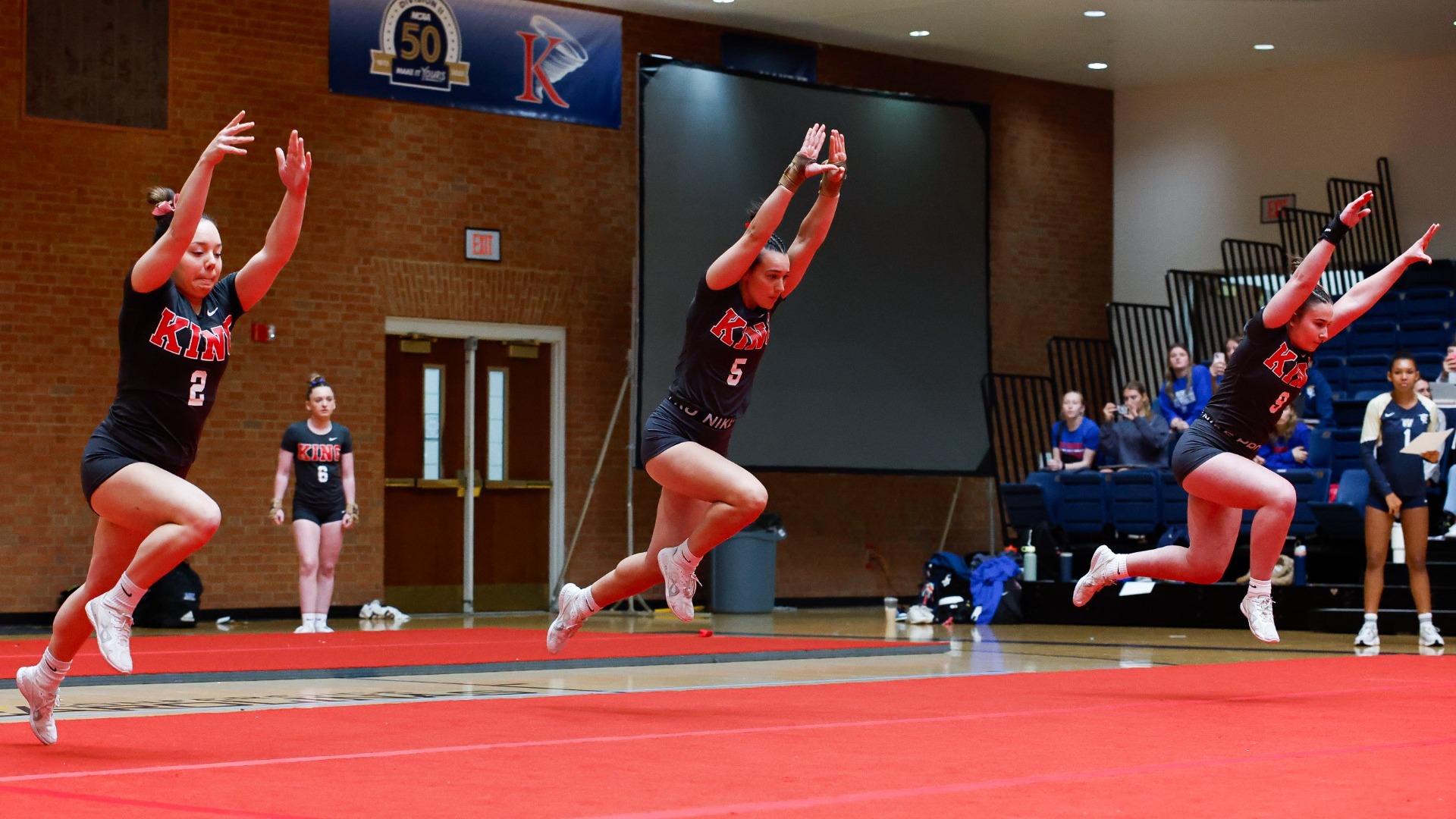 Makenzie Templeman, Kinsee Storer, Caroline Etter 2025 Acro Conference Championships Event Finals