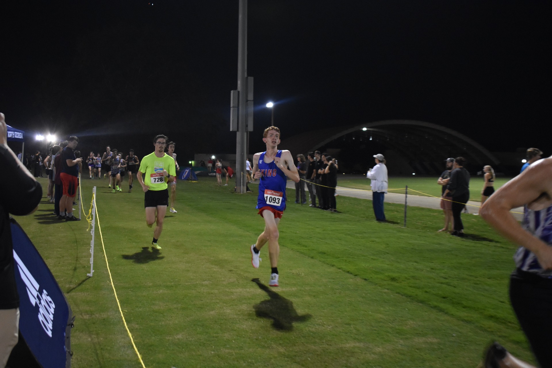 King University Men's Cross Country at Bob Jones University XC Night Classic 9/5/2025