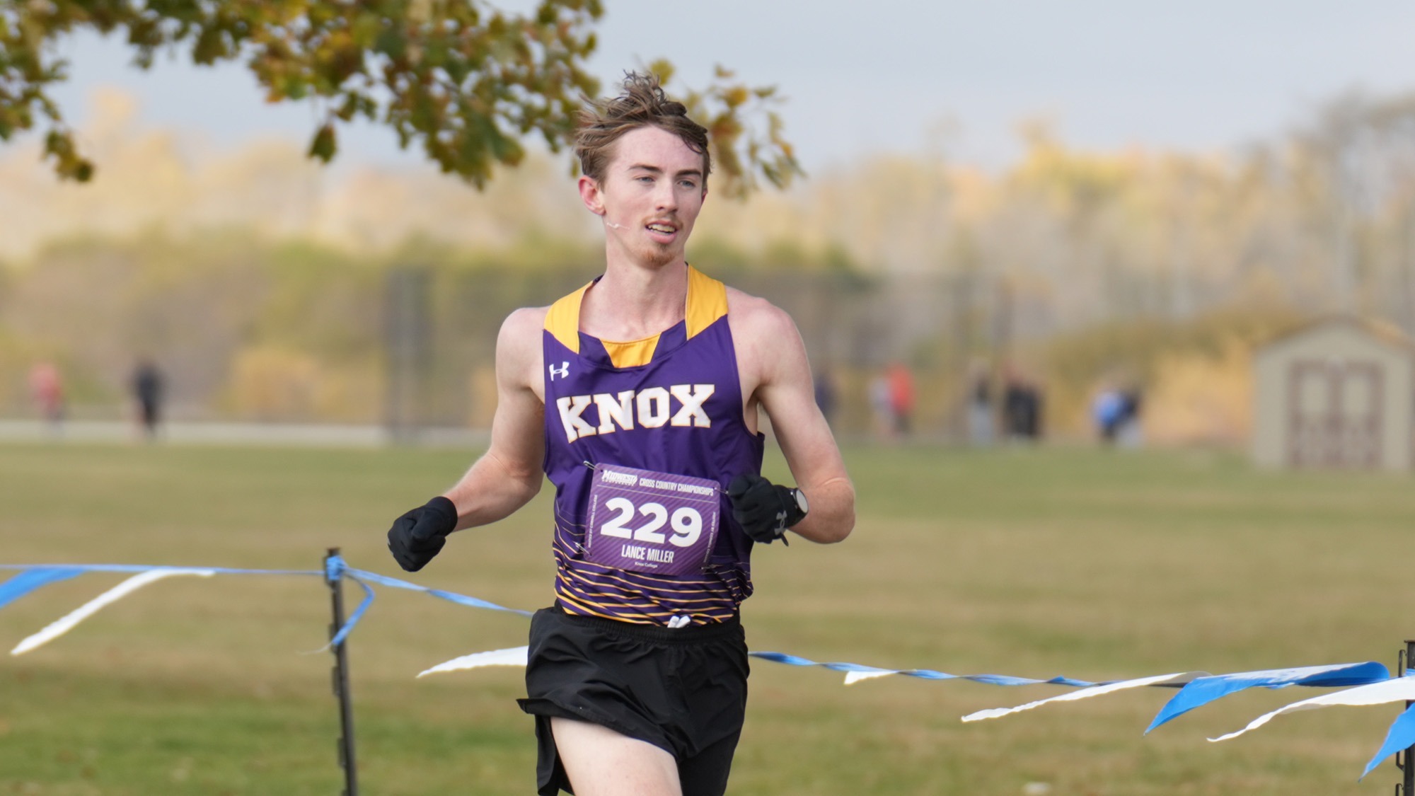 Lance Miller at the 2025 MWC XC Championships, Nov. 1, 2025