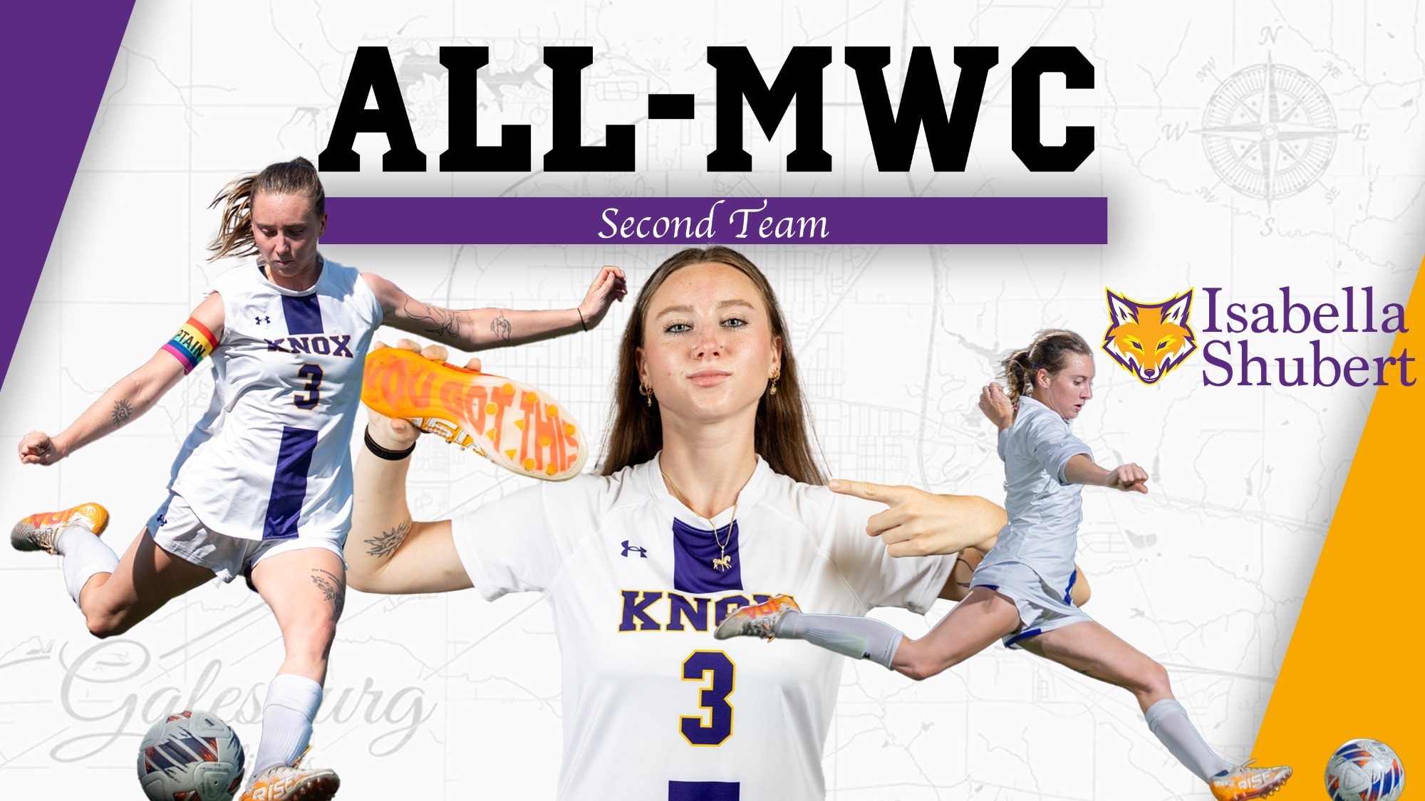 Isabella Shubert, 2025 All-Midwest Conference Second Team in Women's Soccer