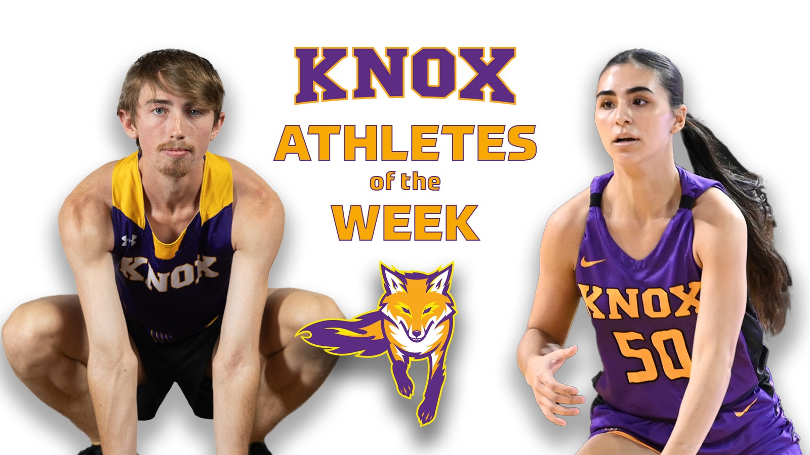 Bria Medina and Lance Miller, Knox Athletes of the Week for Nov. 18, 2025