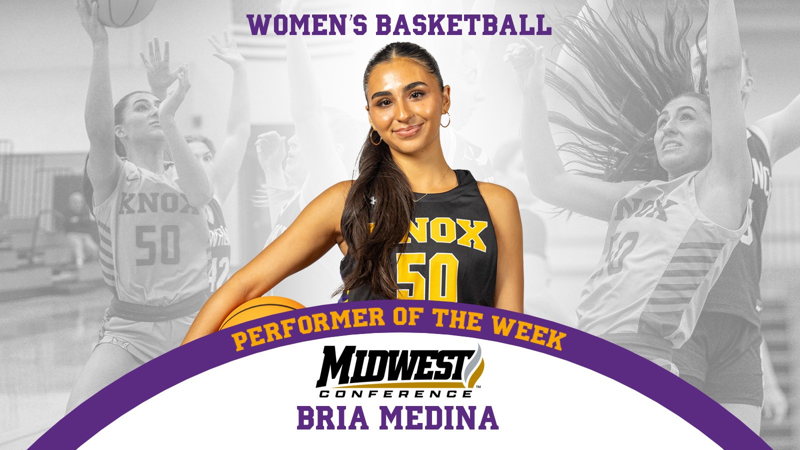 Bria Medina, MWC Women’s Basketball Performer of the Week, Dec. 8, 2025