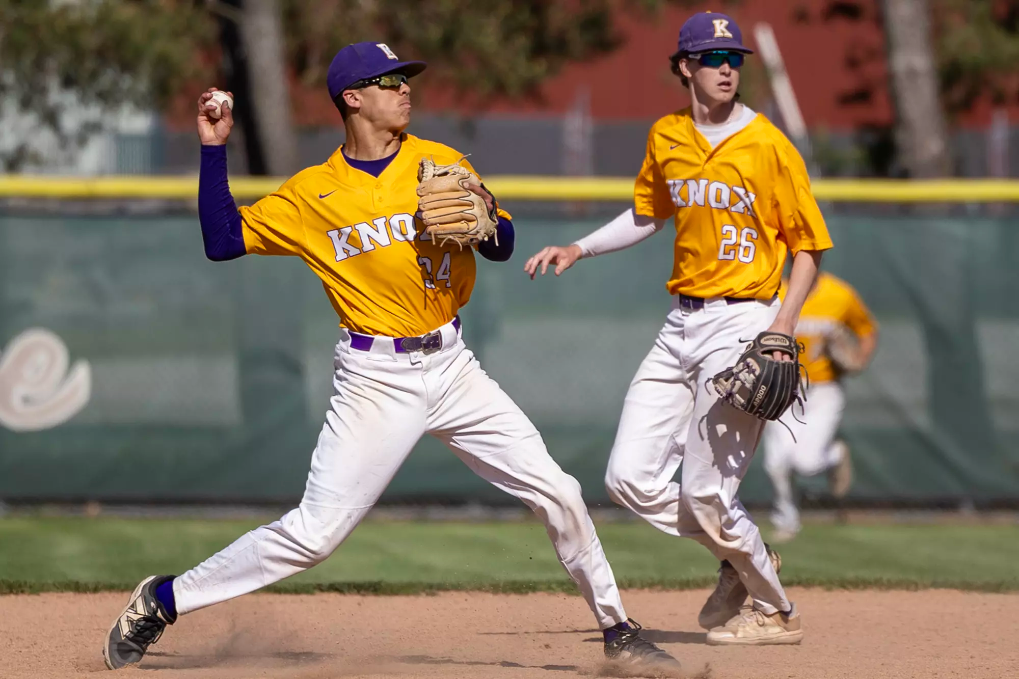 Knox College takes on. Eureka in baseball game from April 29, 2026