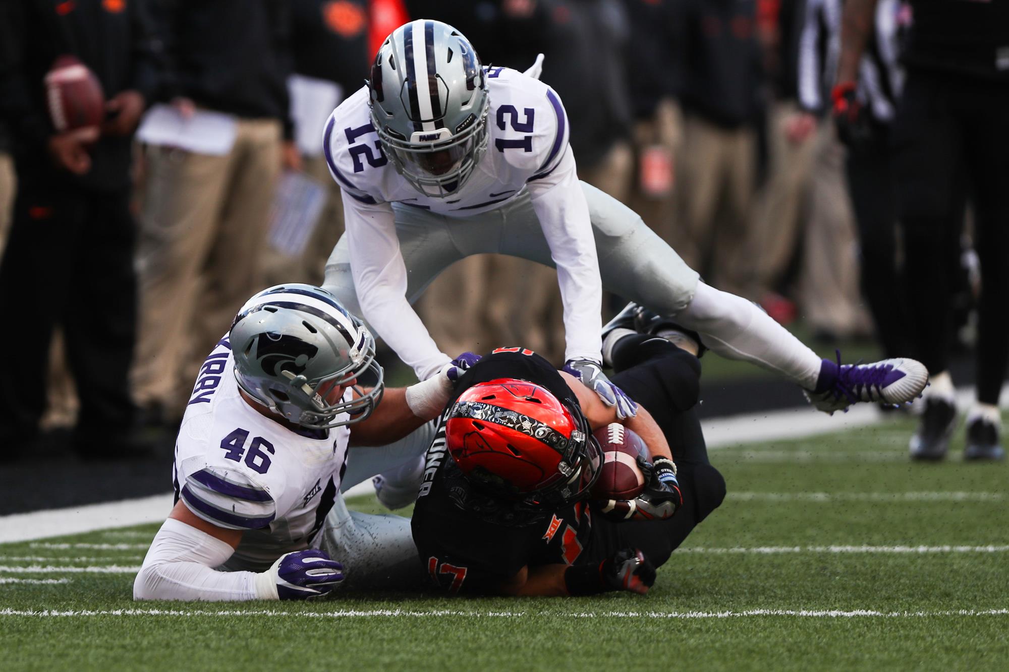 AJ Parker Football Kansas State University Athletics