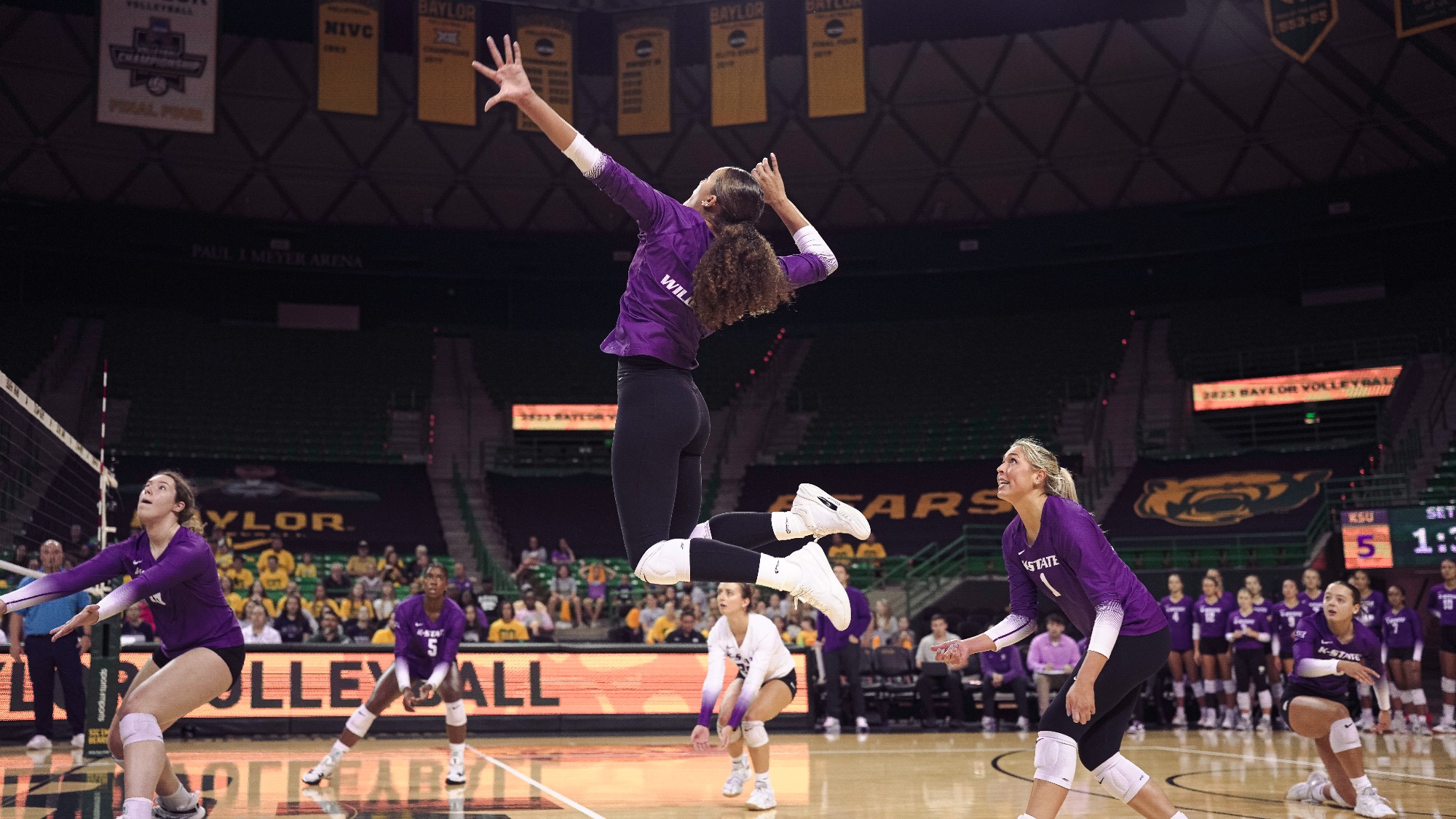 Aliyah Carter Volleyball Kansas State University Athletics