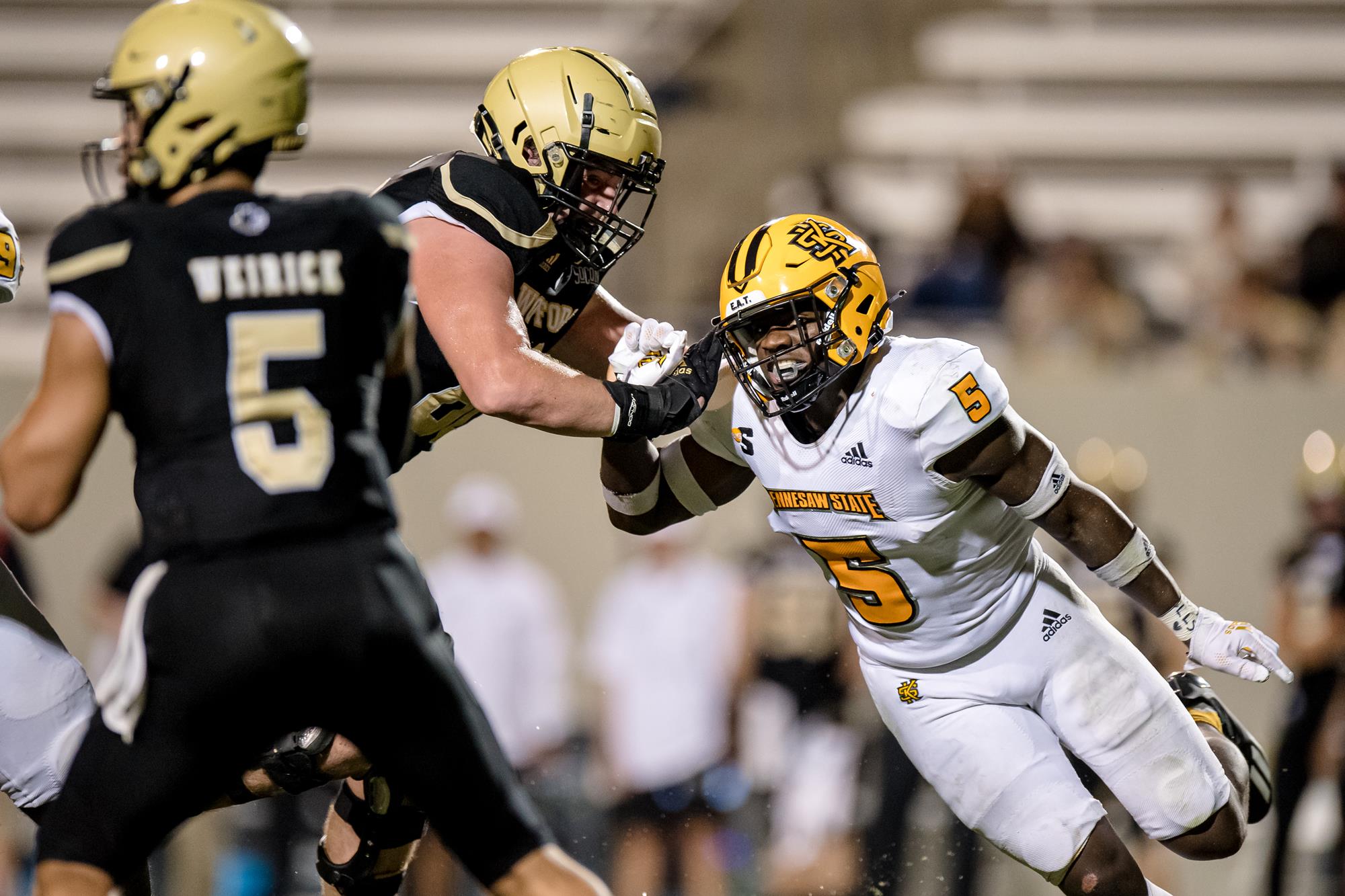 Welton Spottsville Football Kennesaw State University Athletics