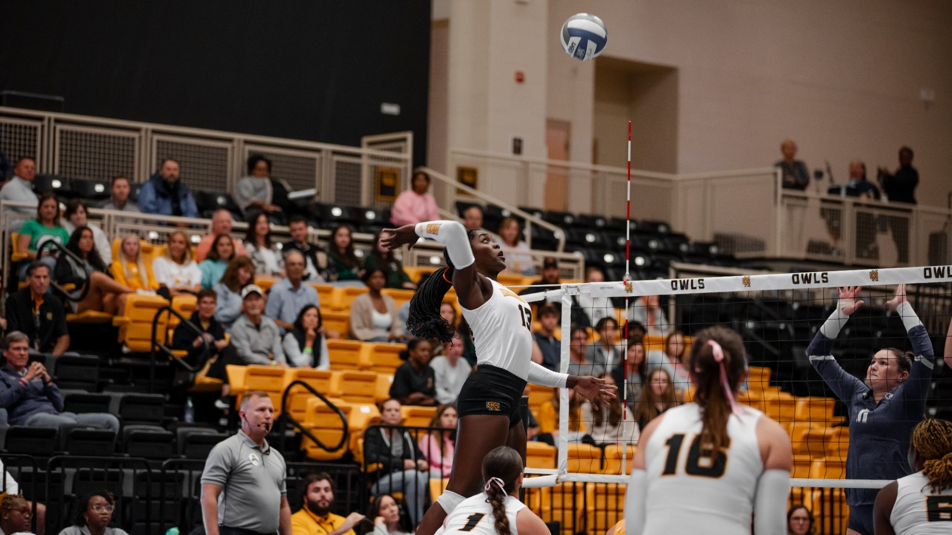 FourSet Victory for the Owls Kennesaw State University Athletics