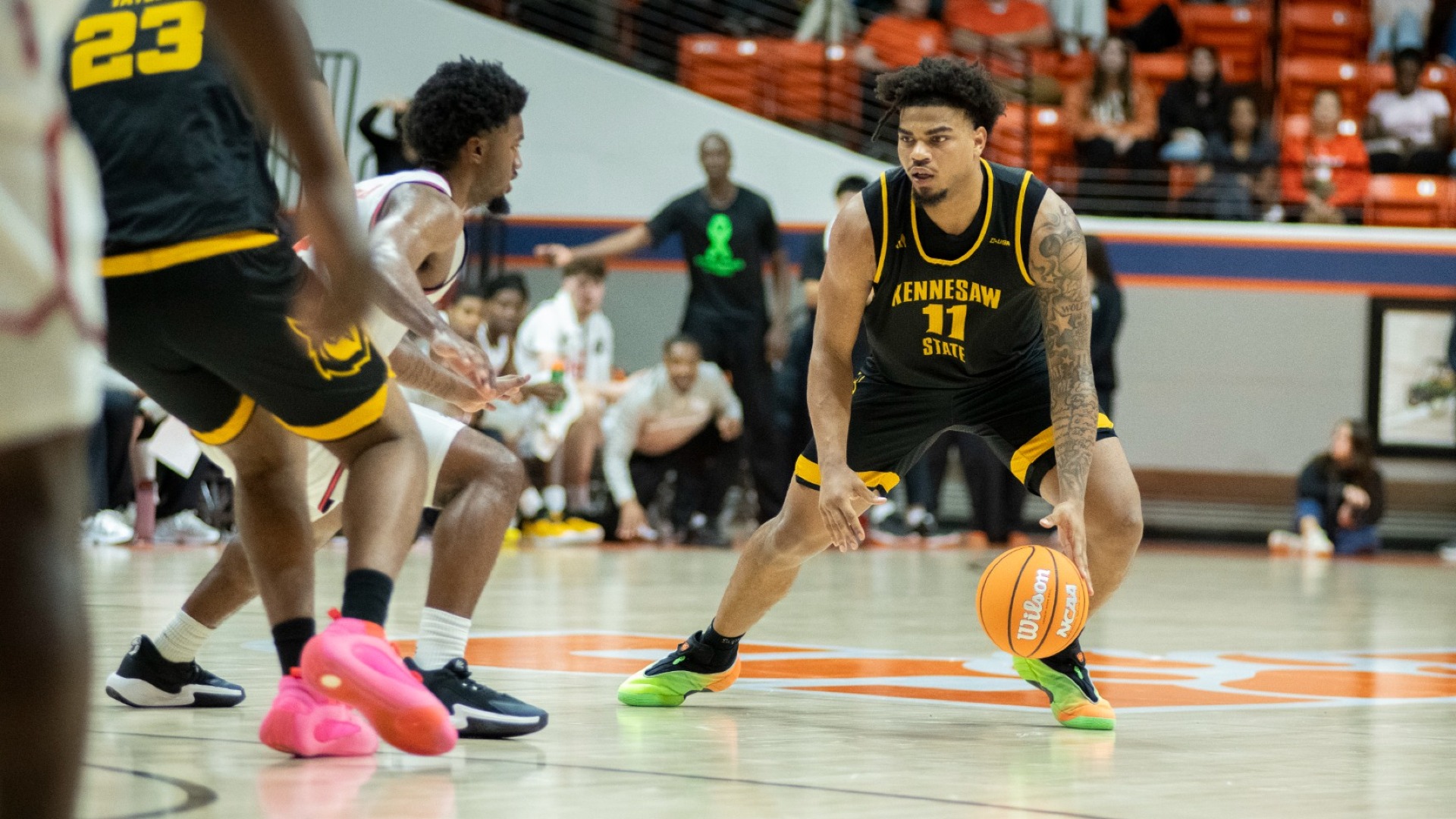 RJ Johnson at Sam Houston