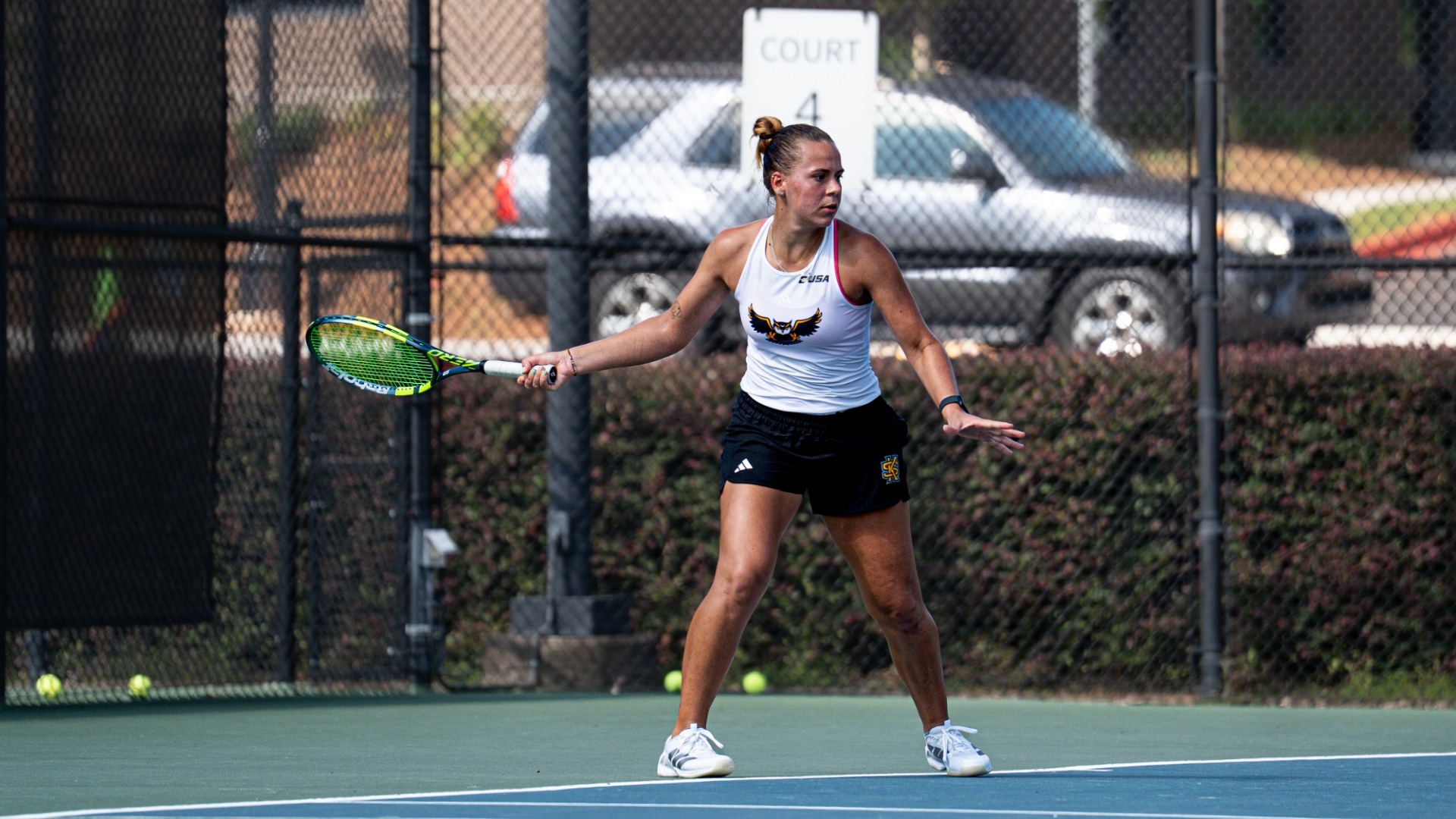 Kennesaw State women's tennis player Lucie Nouzova