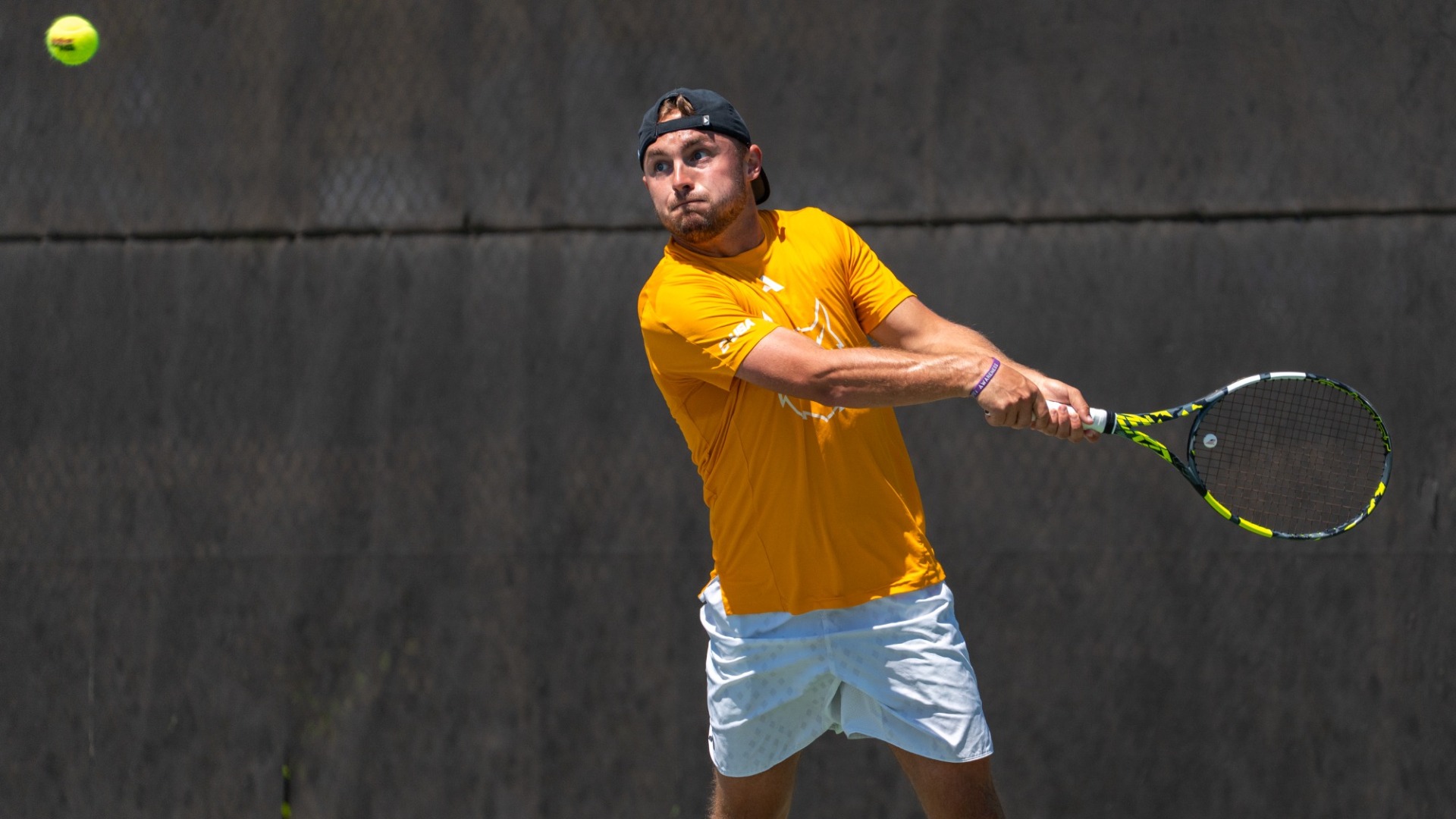 Kennesaw State men's tennis player Kyvan Rietkerk.