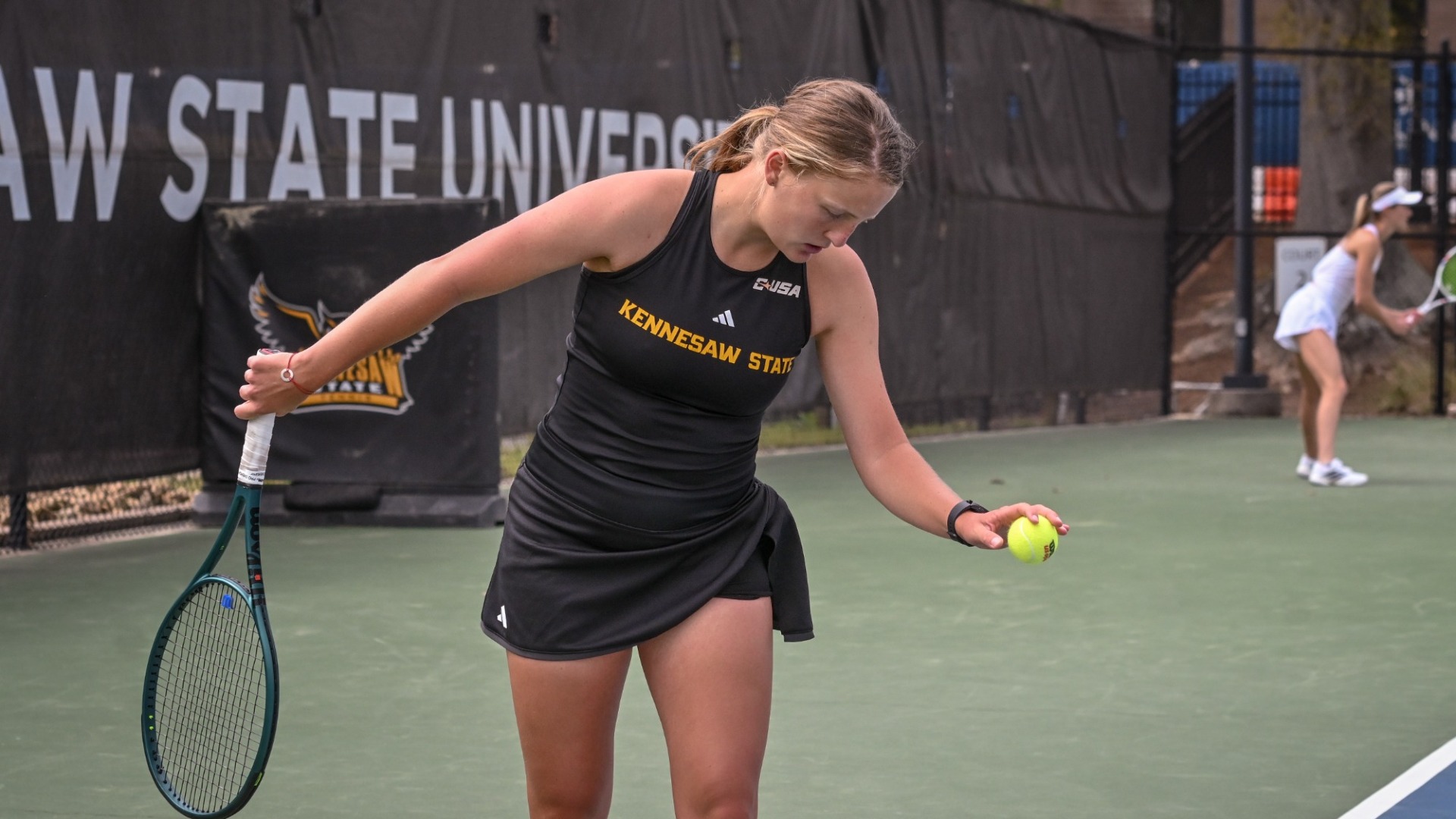 Kennesaw State women's tennis player Ema Baraniakova