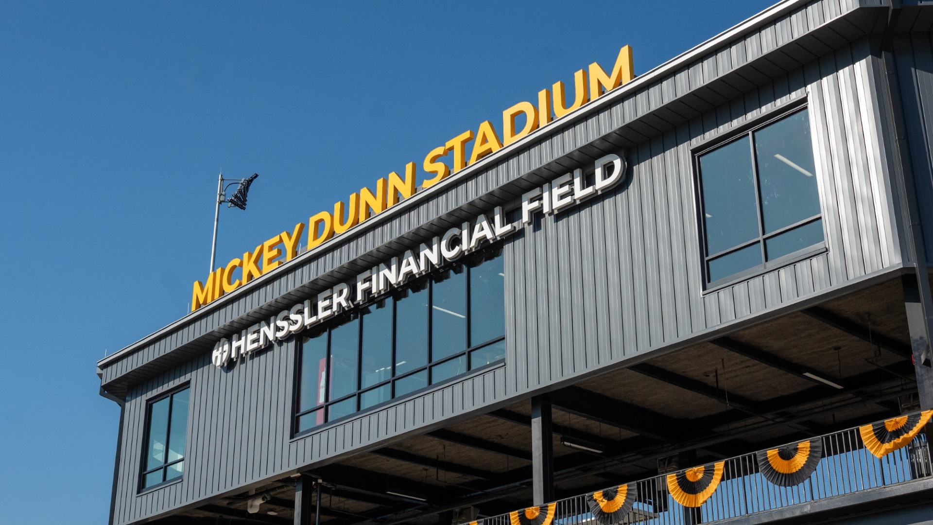 Mickey Dunn Stadium Opening Weekend Preparations