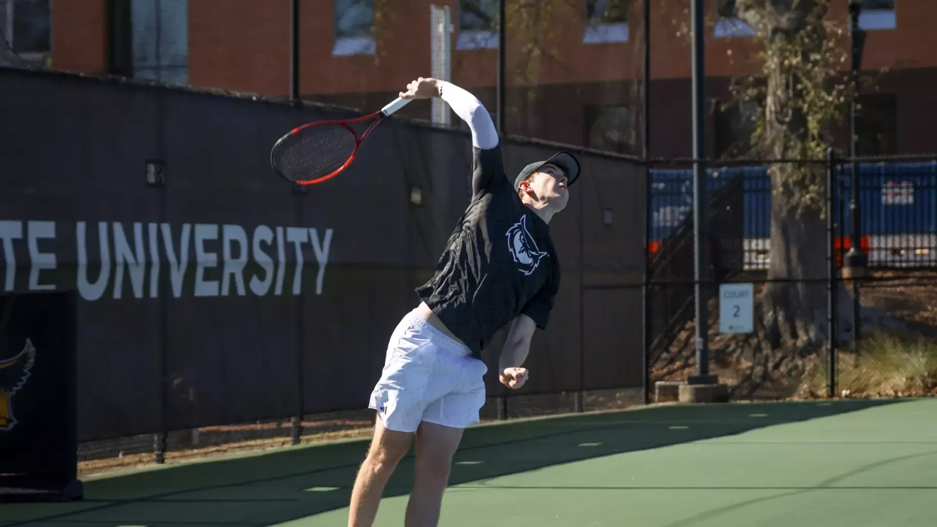 Kennesaw State men's tennis player Ben Hudson