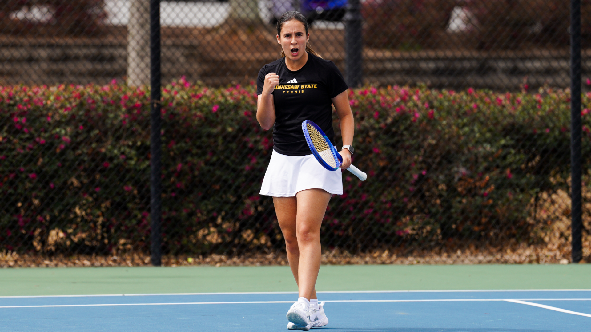 Kennesaw State women's tennis player Irene Serrano Maestre