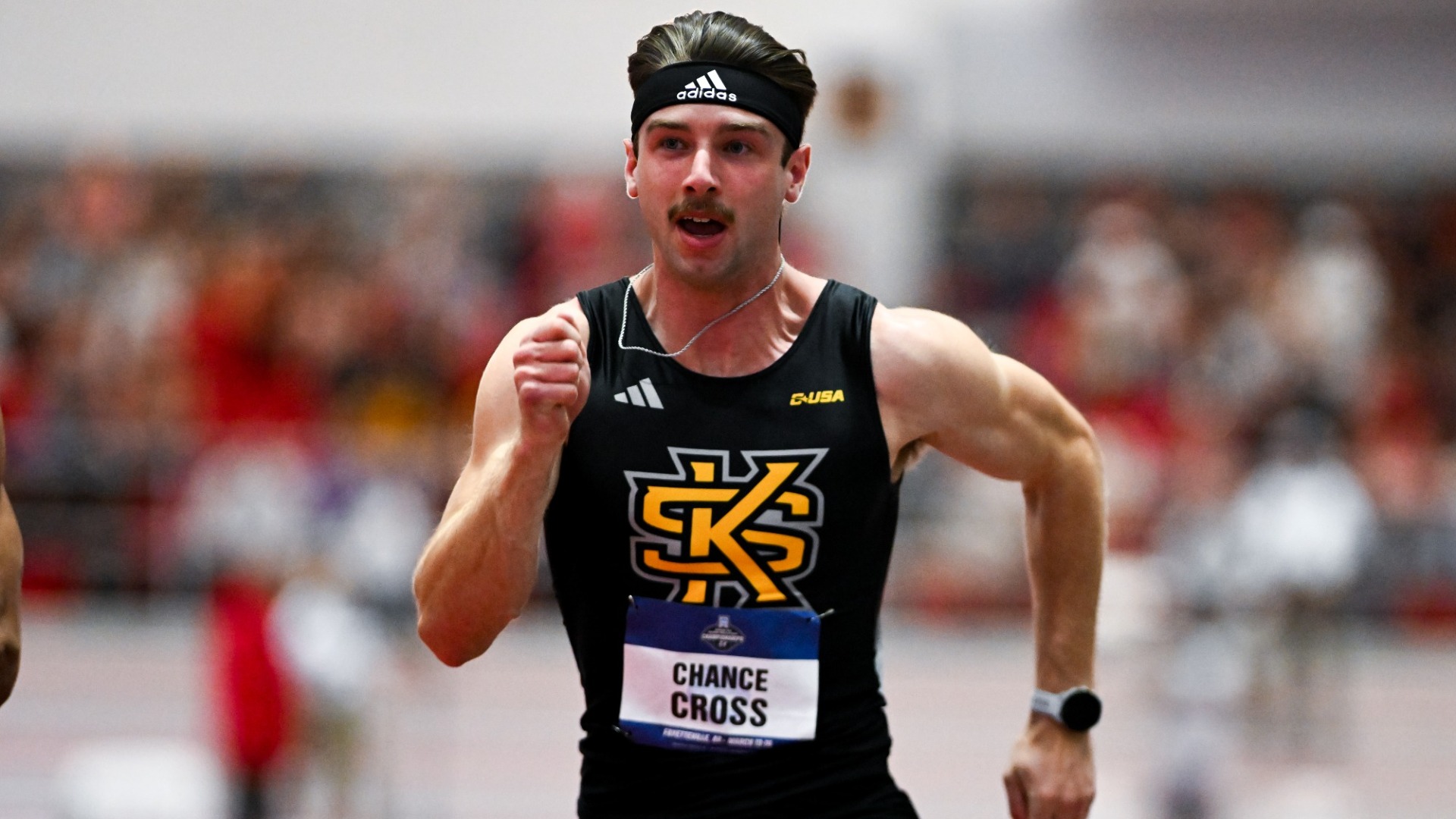 Chance Cross at 2026 NCAA Indoor Championships 