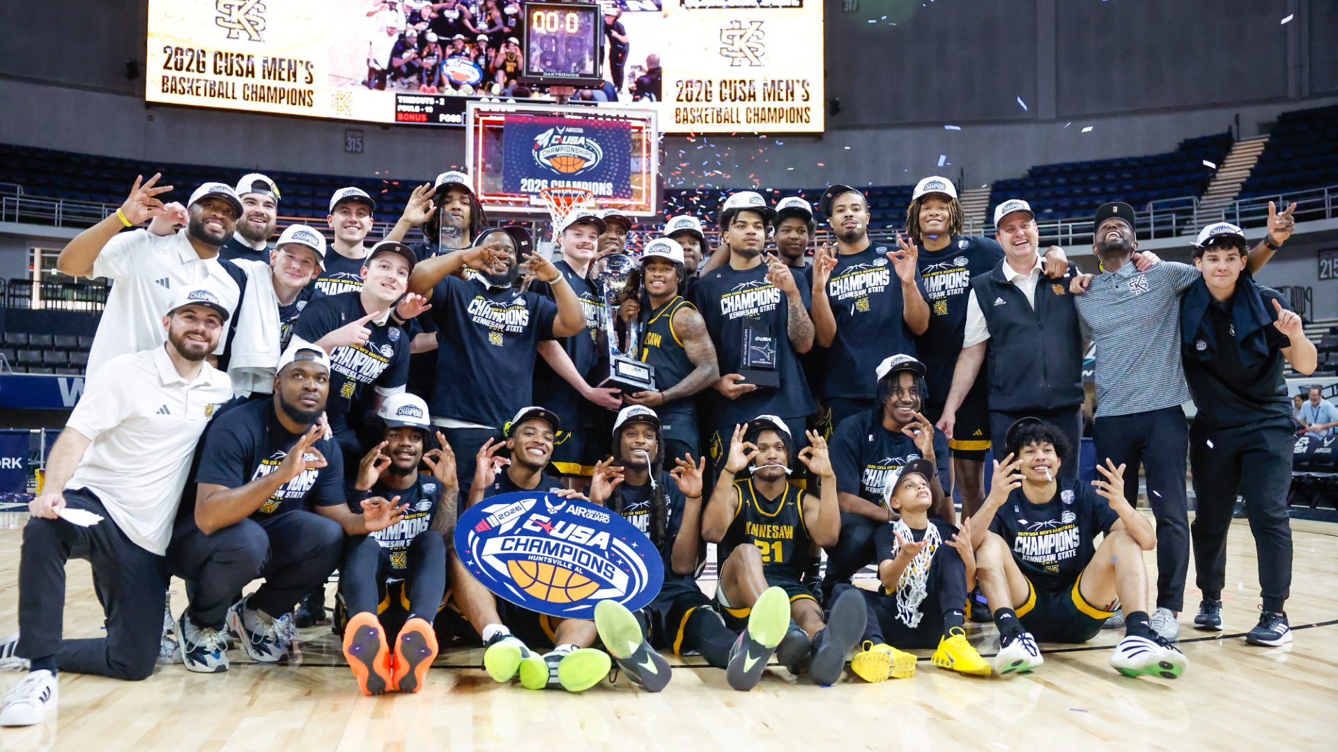 MBB CUSA Championship Team Photo