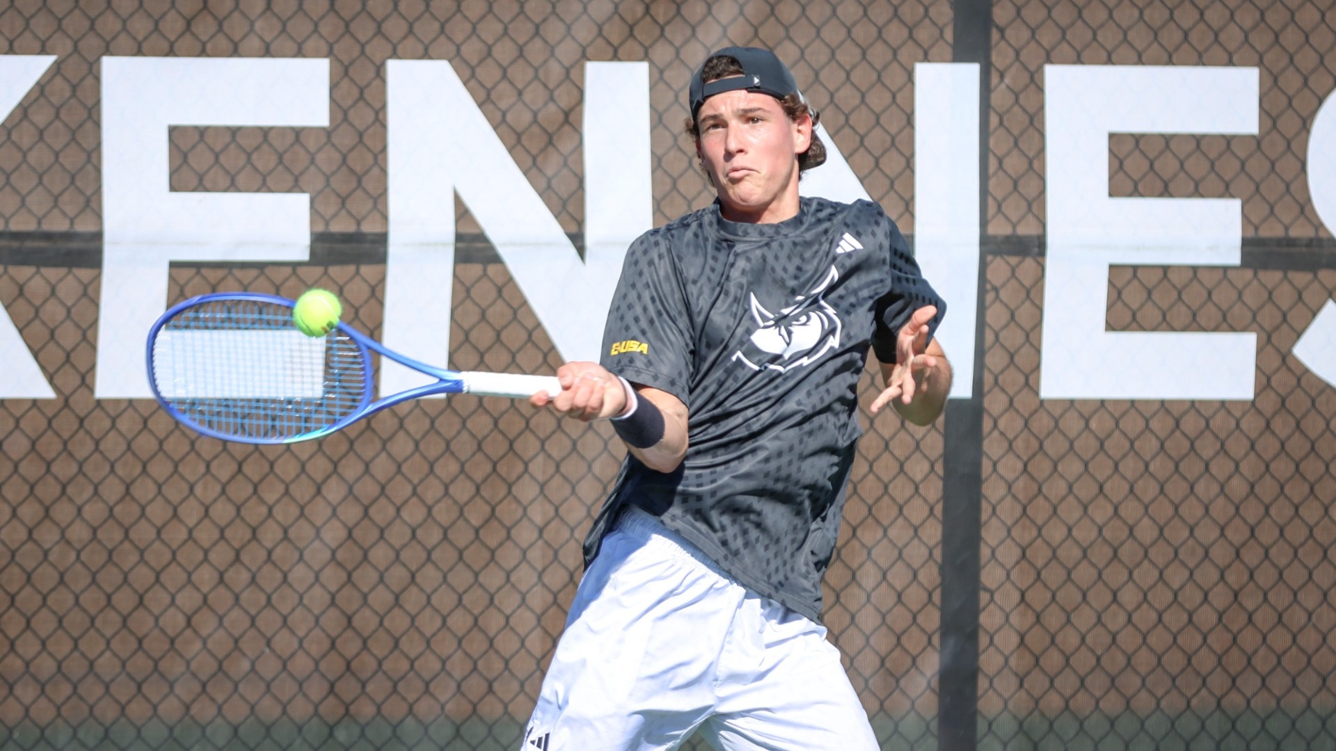 Kennesaw State men's tennis player Nathan Walters