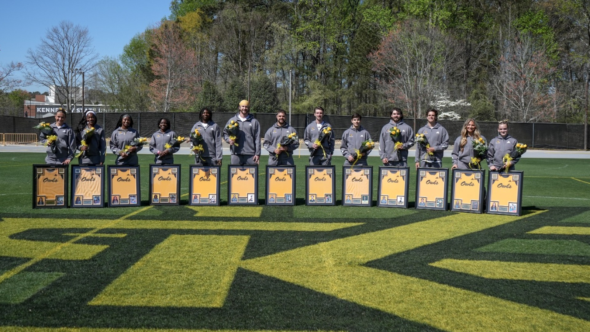 Track and field senior class 