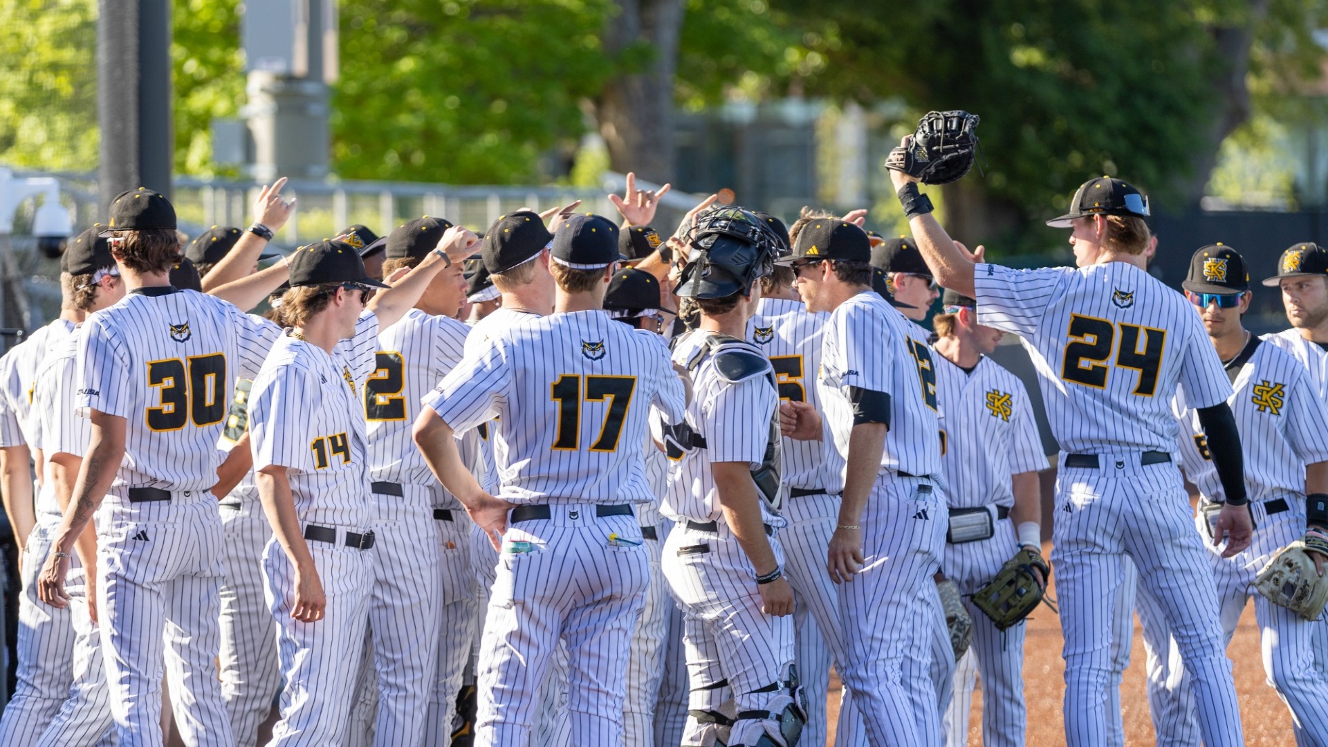 KSU baseball team vs La Tech